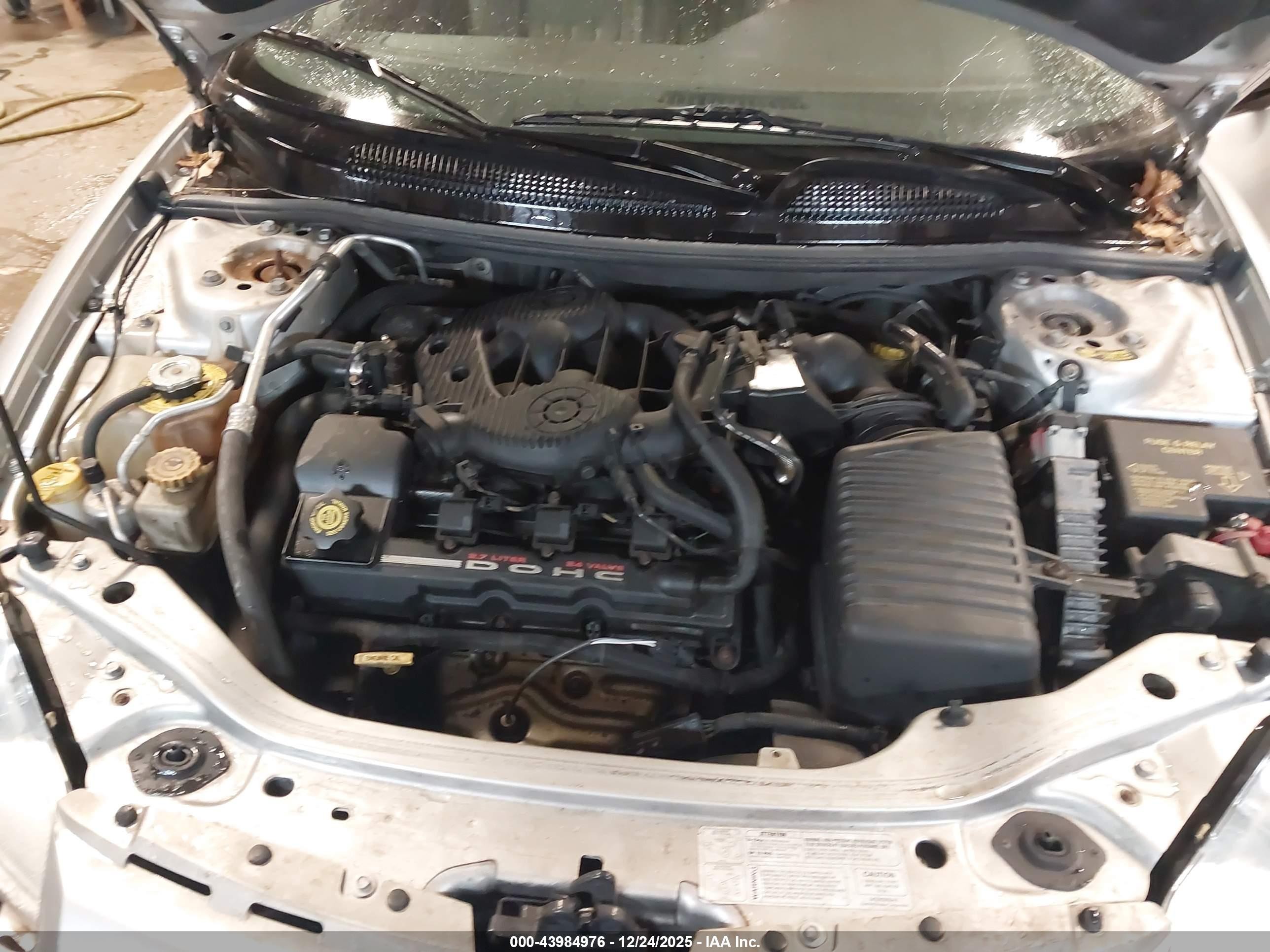 2001 Chrysler Sebring Lxi Silver vin: 1C3EL55U41N693637