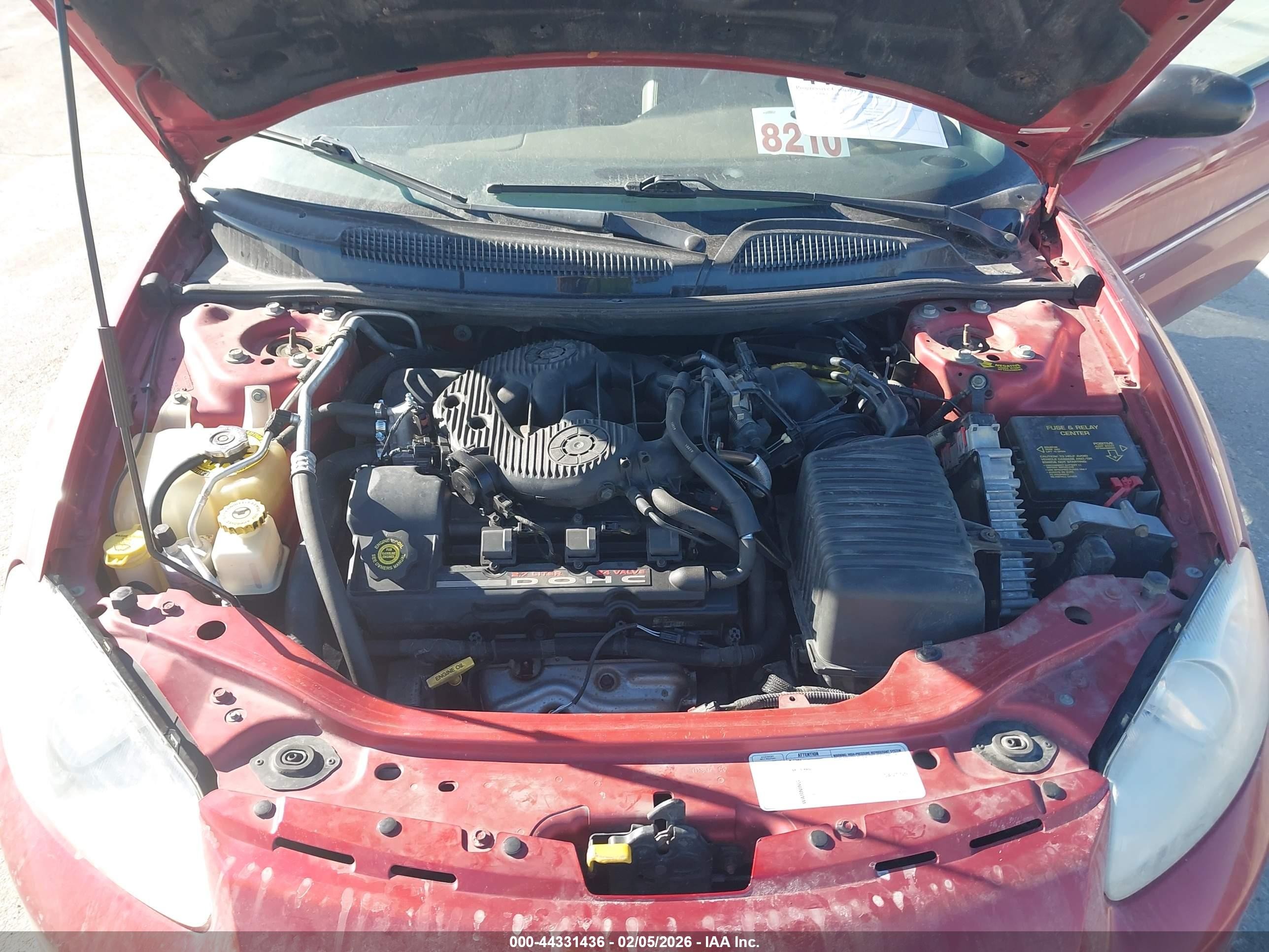 2001 Chrysler Sebring Lxi Red vin: 1C3EL55U61N641099