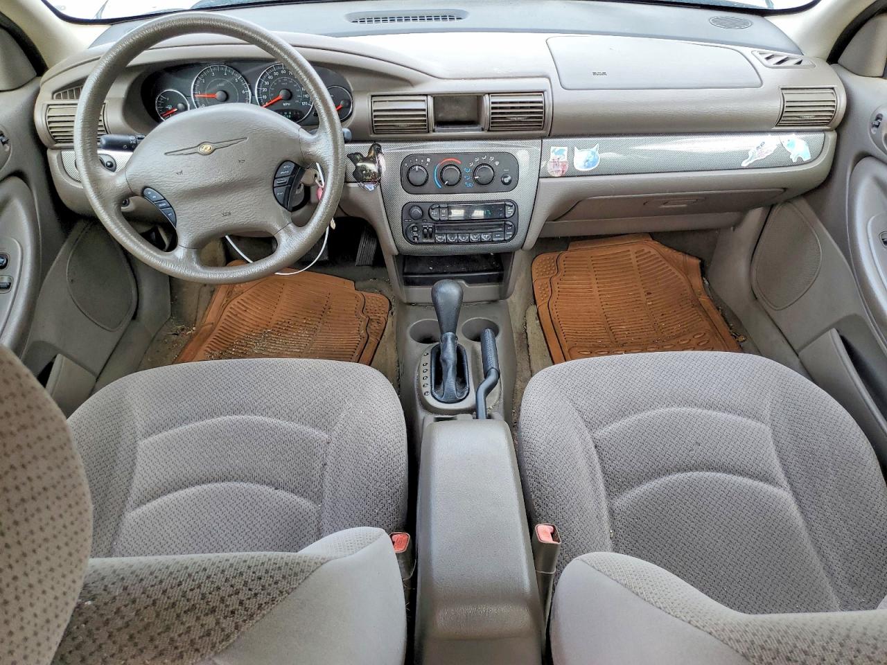 2004 Chrysler Sebring Lxi Silver vin: 1C3EL56R04N218288