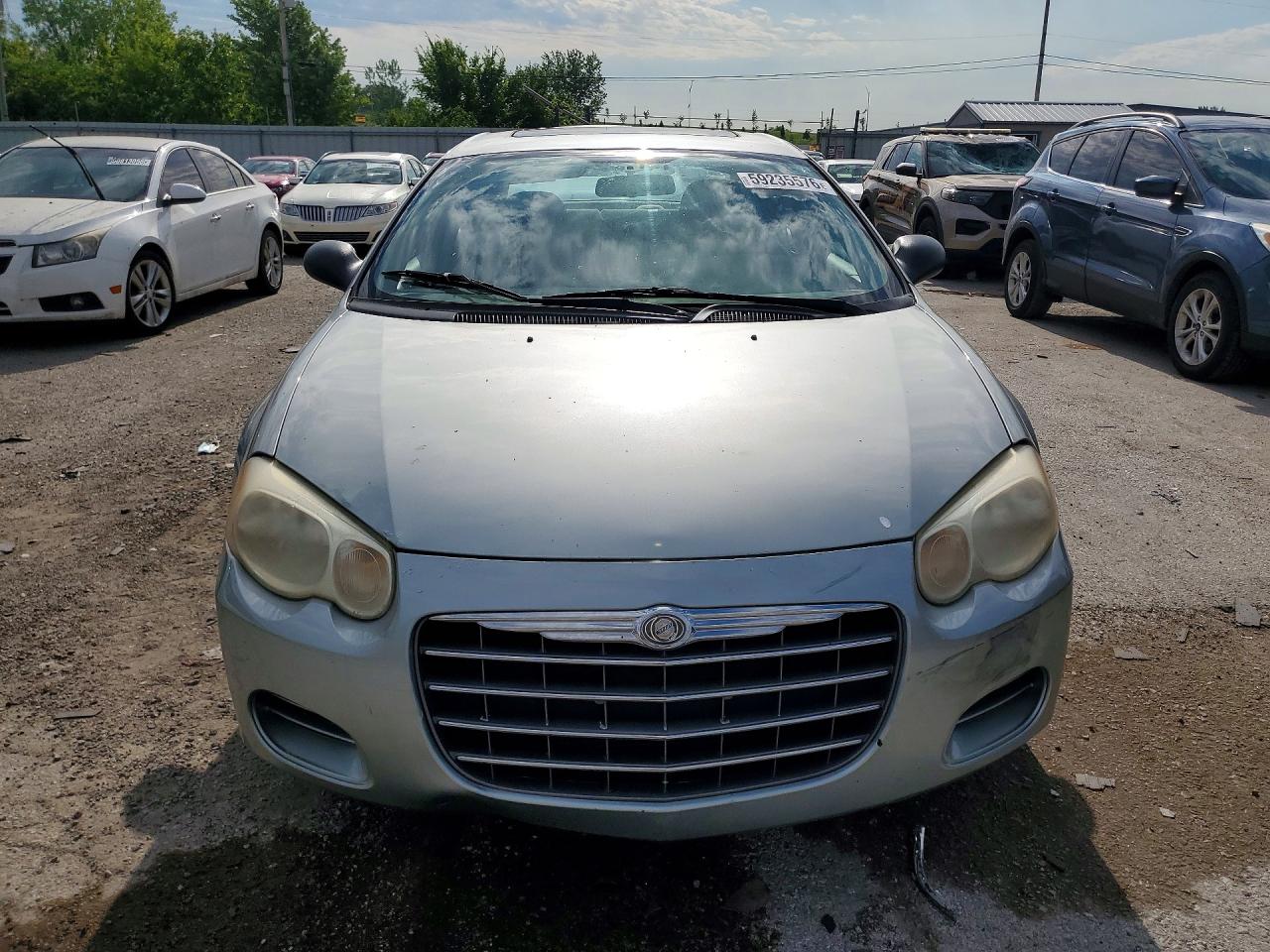 2004 Chrysler Sebring Lxi Silver vin: 1C3EL56R04N218288