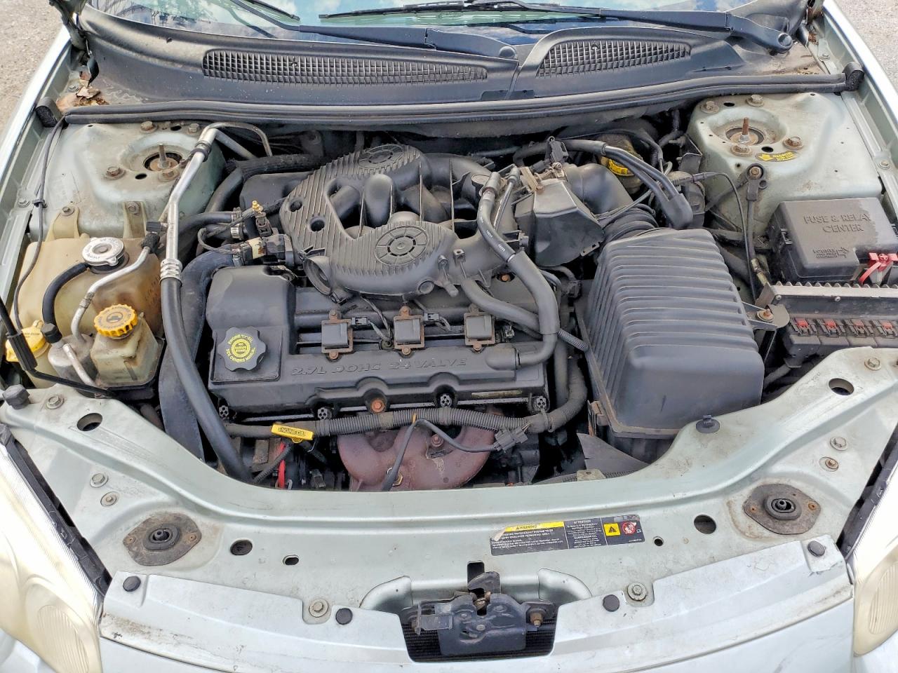 2004 Chrysler Sebring Lxi Silver vin: 1C3EL56R04N218288
