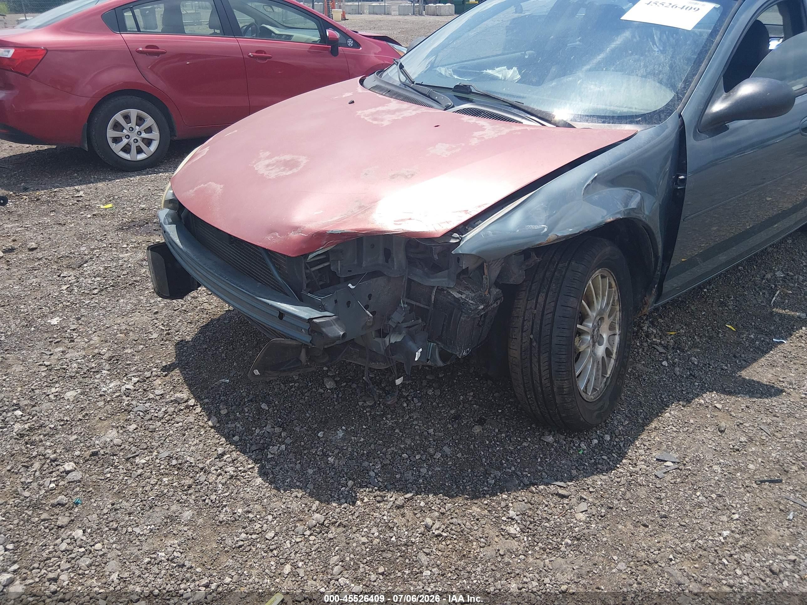 2005 Chrysler Sebring Touring Blue vin: 1C3EL56R05N682456