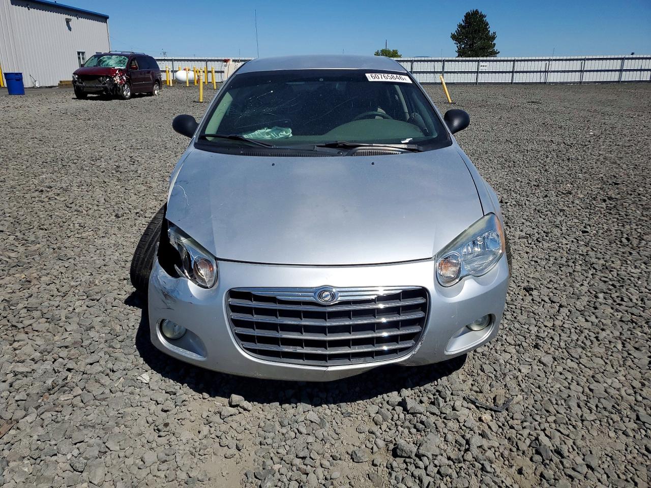 2004 Chrysler Sebring Lxi Silver vin: 1C3EL56R34N176232