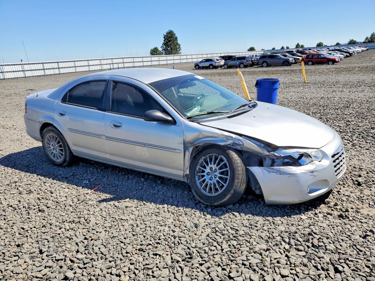 2004 Chrysler Sebring Lxi Silver vin: 1C3EL56R34N176232