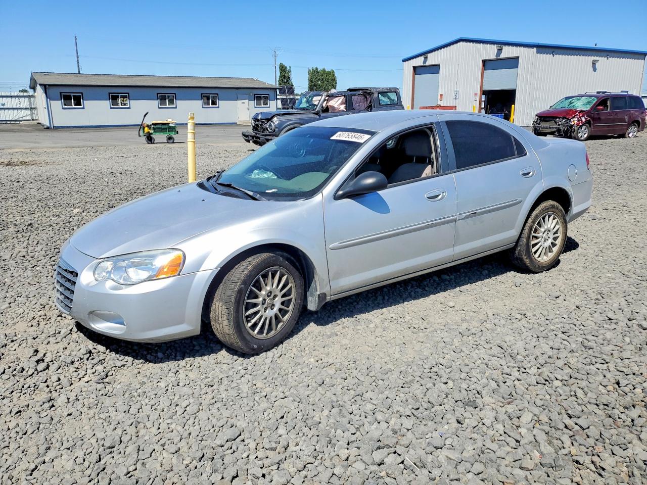 2004 Chrysler Sebring Lxi Silver vin: 1C3EL56R34N176232