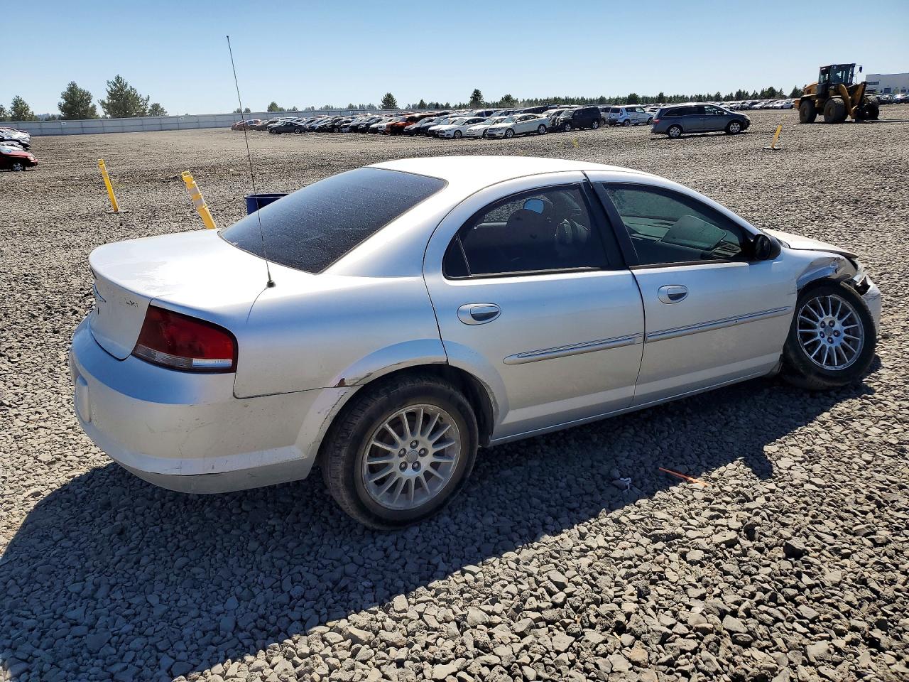 2004 Chrysler Sebring Lxi Silver vin: 1C3EL56R34N176232