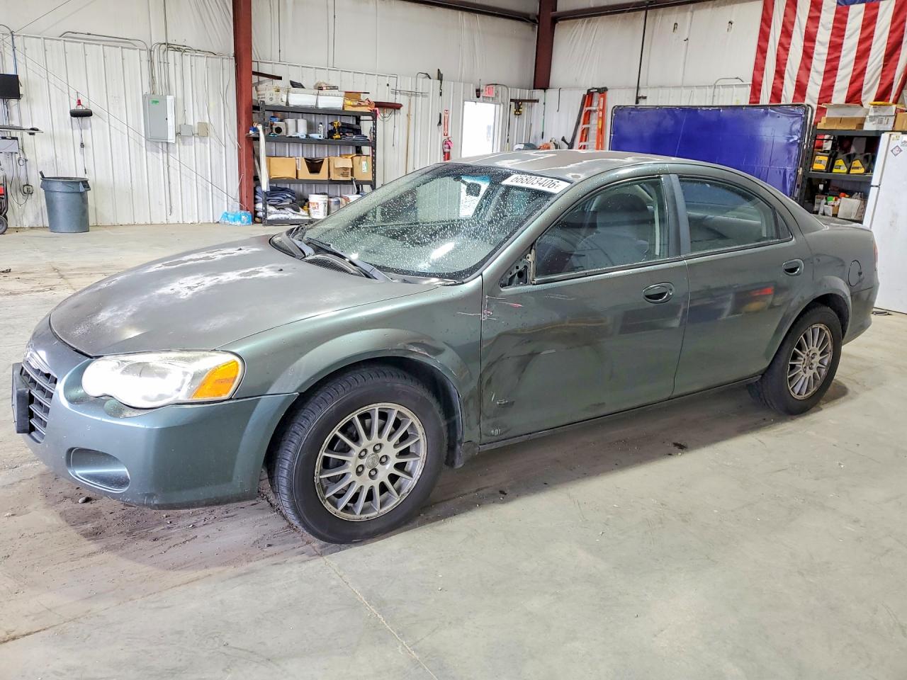 2004 Chrysler Sebring Lxi Gray vin: 1C3EL56R64N262215