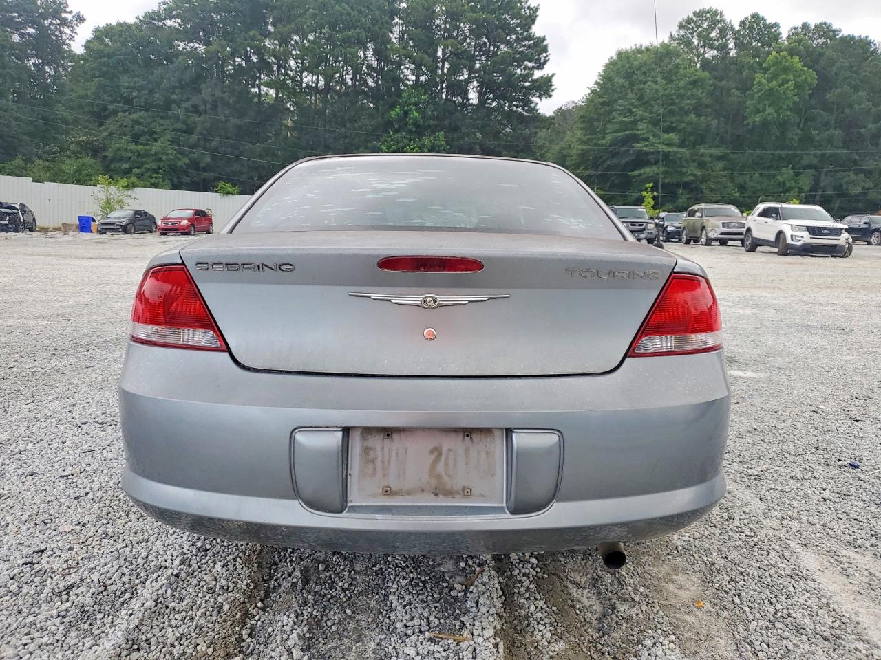 2006 Chrysler Sebring Touring Silver vin: 1C3EL56R66N210988