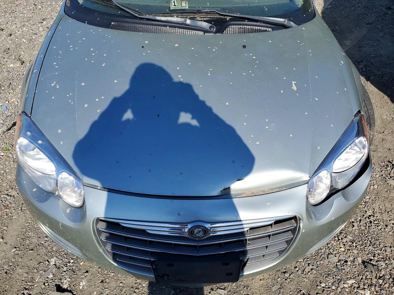 2005 Chrysler Sebring Touring Silver vin: 1C3EL56R75N594973