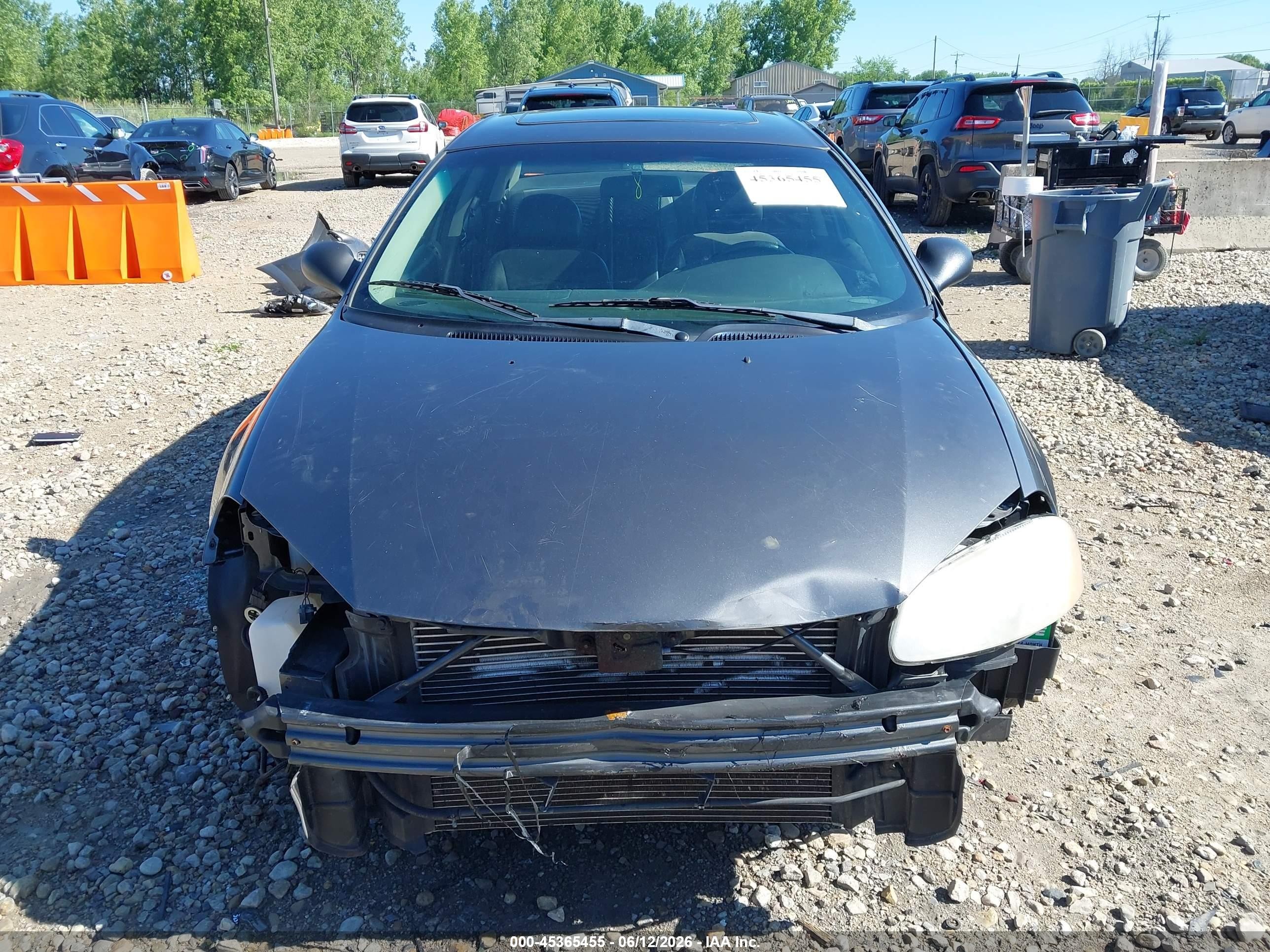 2003 Chrysler Sebring Lxi Gray vin: 1C3EL56T13N601344