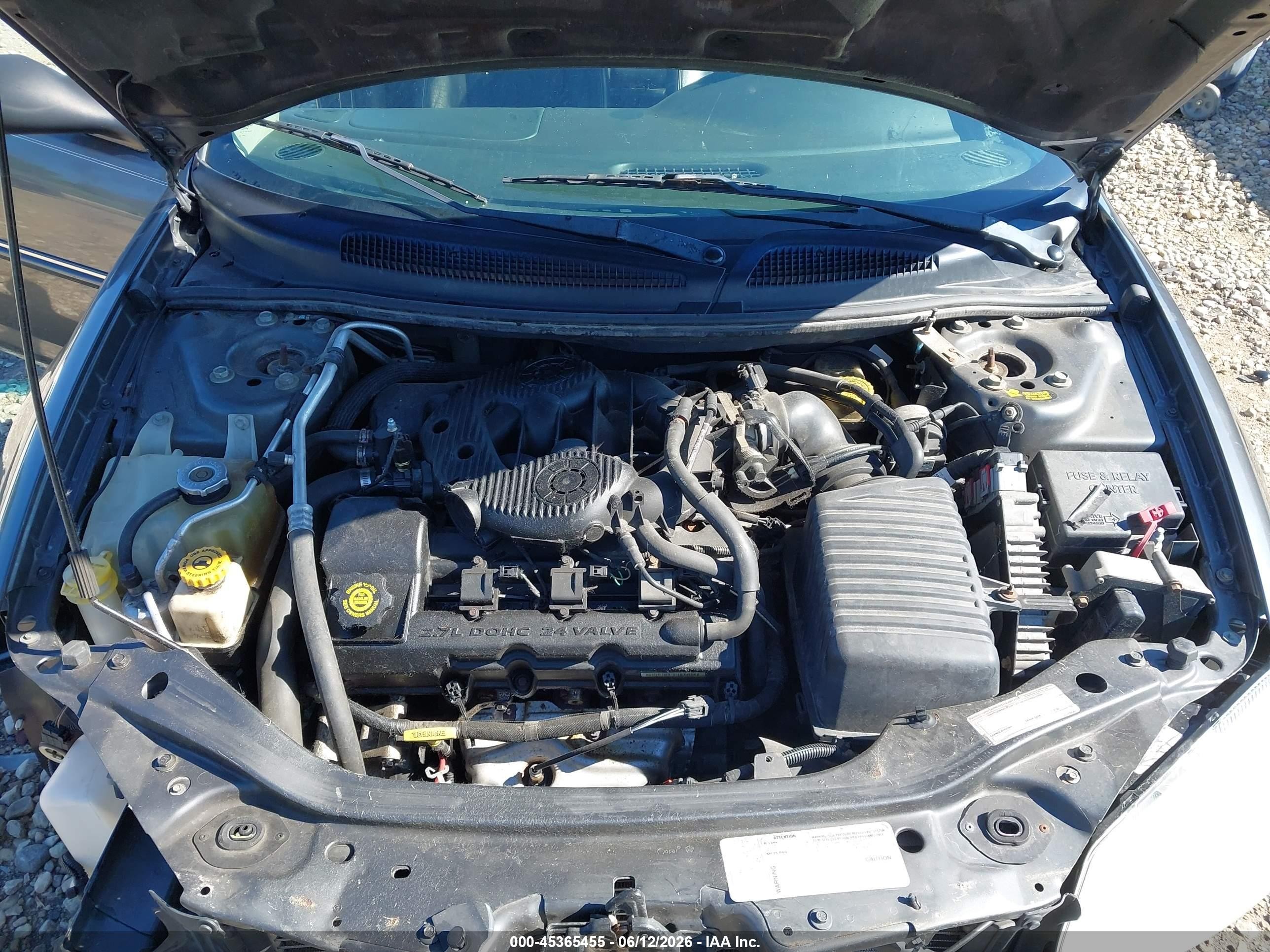 2003 Chrysler Sebring Lxi Gray vin: 1C3EL56T13N601344