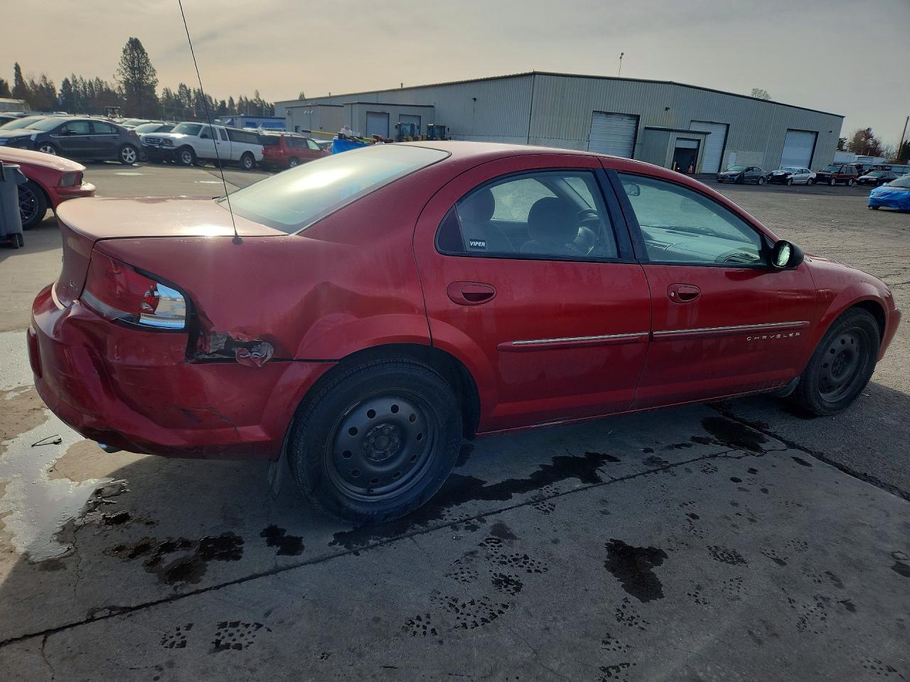 2001 Chrysler Sebring Lxi Red vin: 1C3EL56U31N505513
