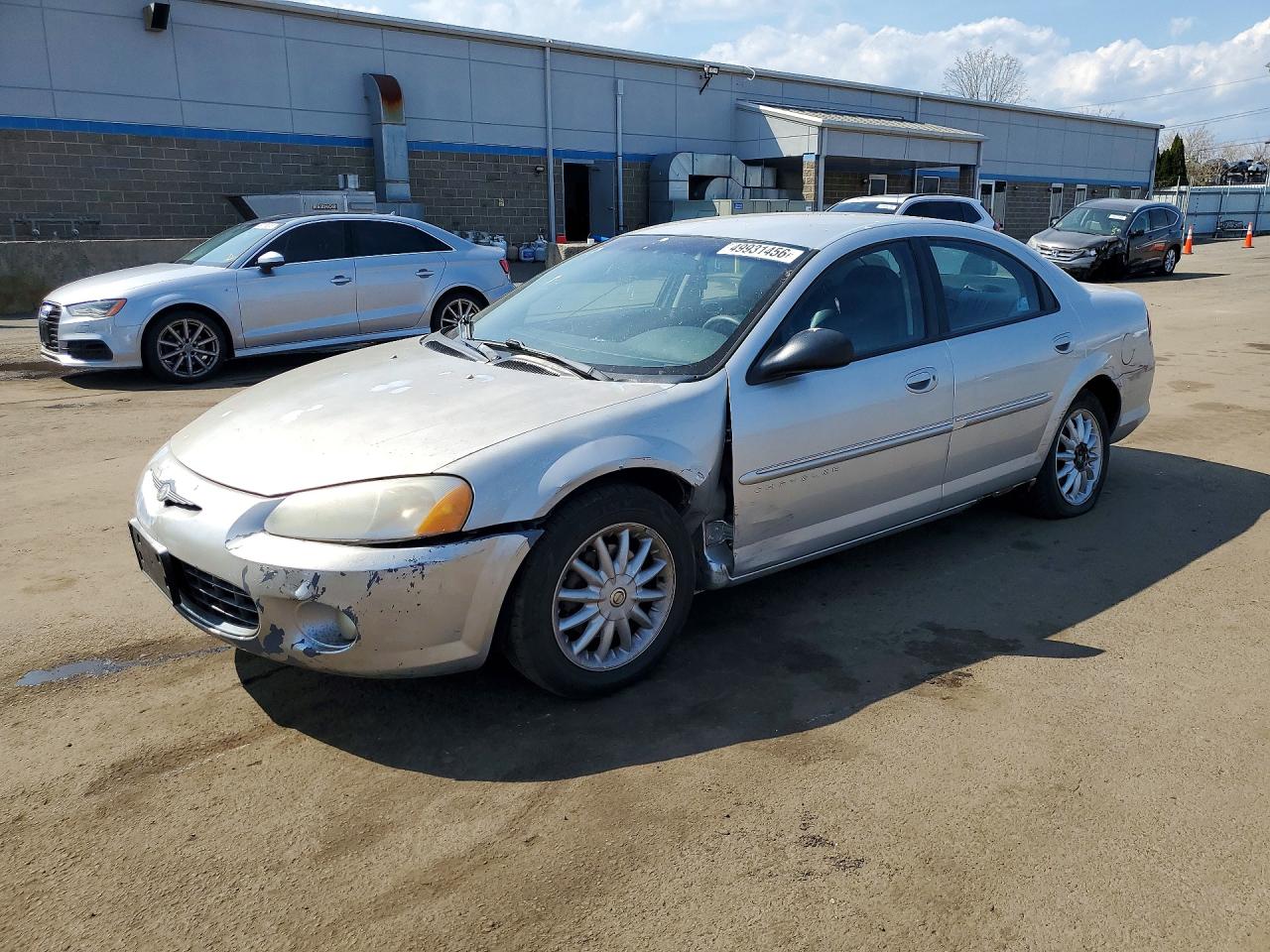 2001 Chrysler Sebring Lxi Silver vin: 1C3EL56U31N706831