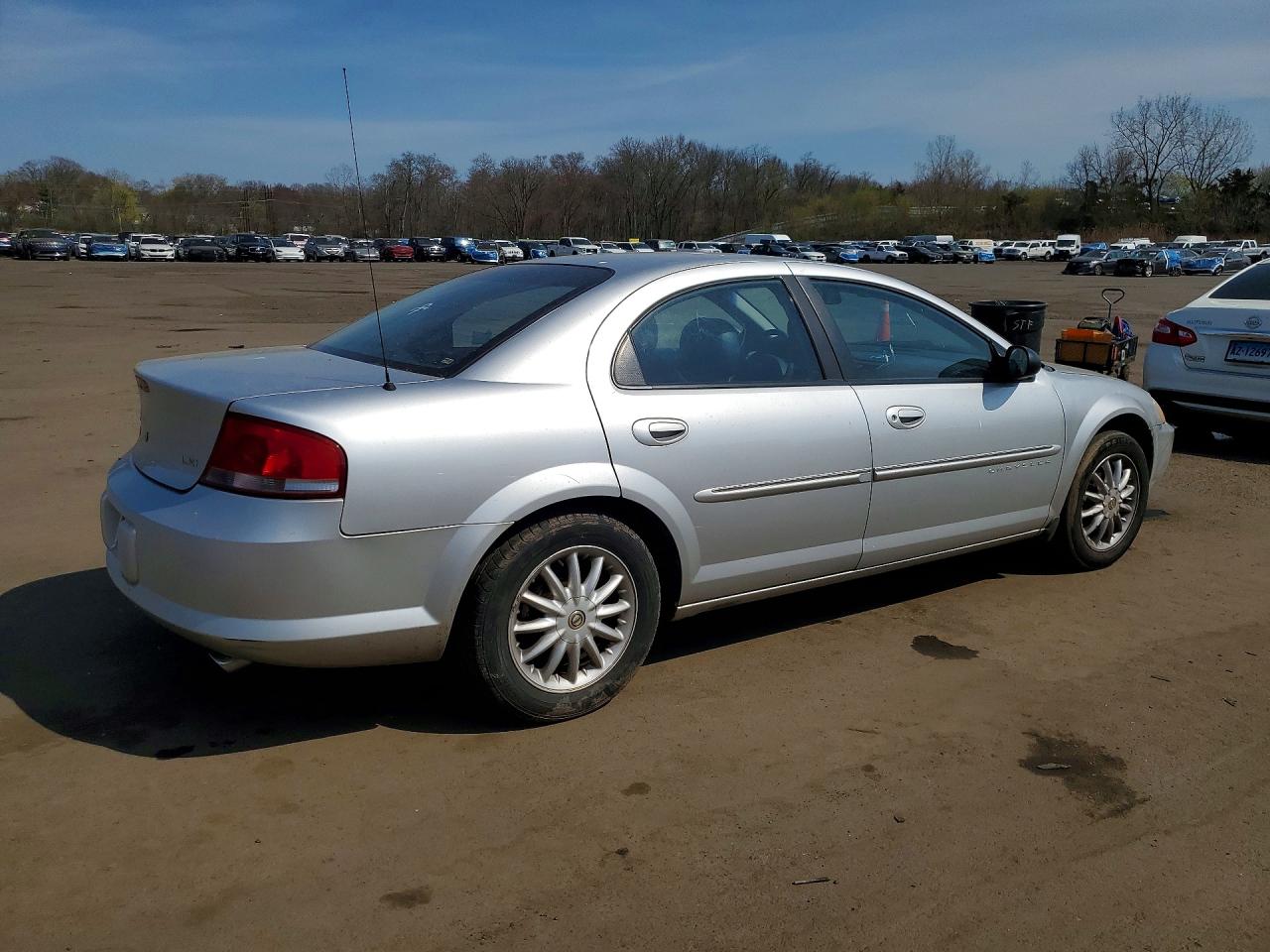 2001 Chrysler Sebring Lxi Silver vin: 1C3EL56U31N706831
