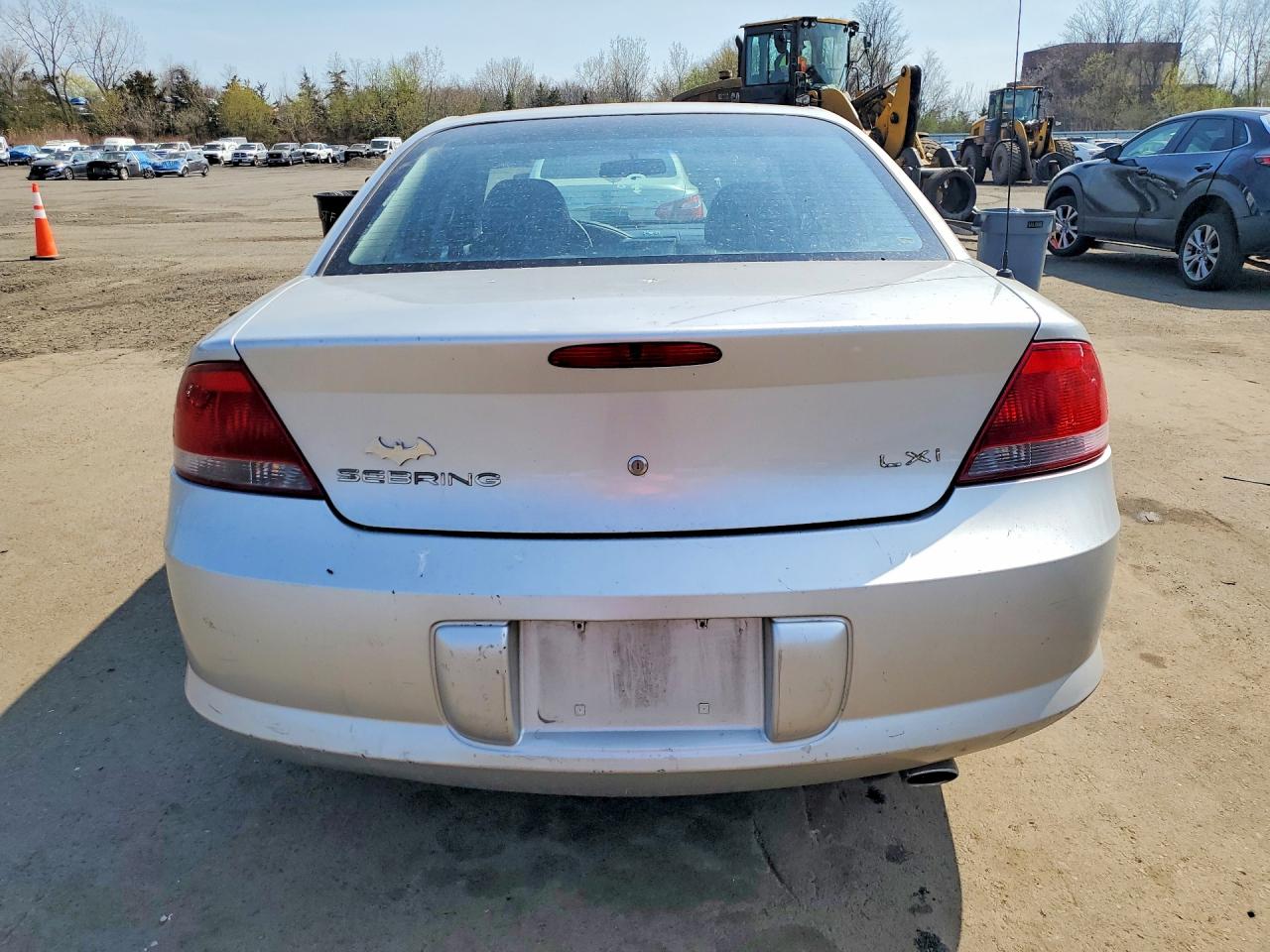 2001 Chrysler Sebring Lxi Silver vin: 1C3EL56U31N706831