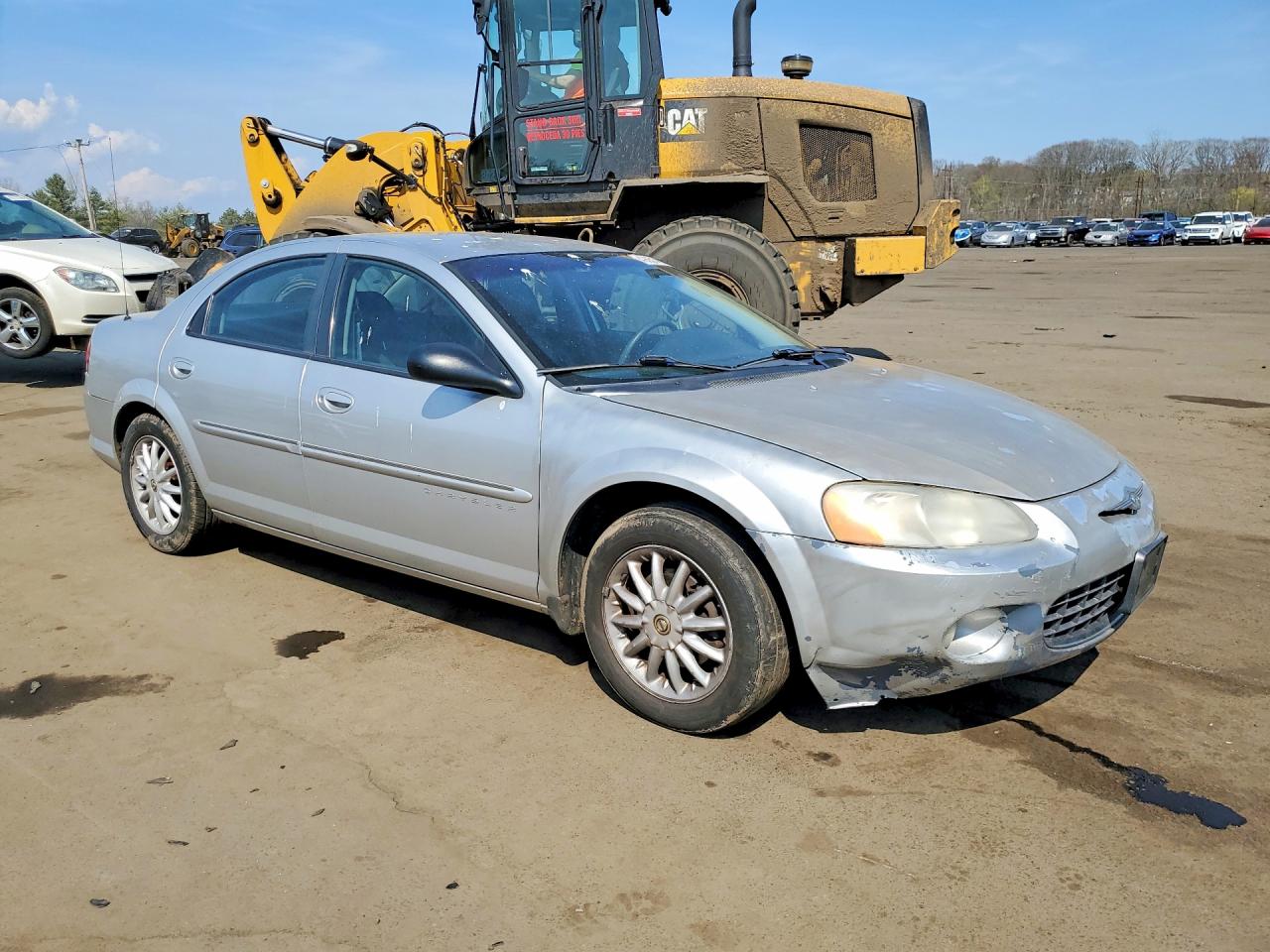 2001 Chrysler Sebring Lxi Silver vin: 1C3EL56U31N706831