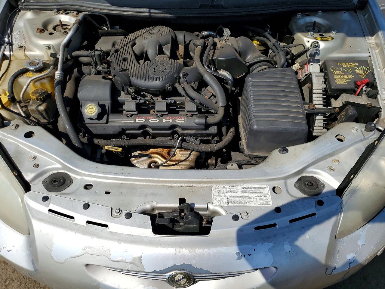 2001 Chrysler Sebring Lxi Silver vin: 1C3EL56U31N706831