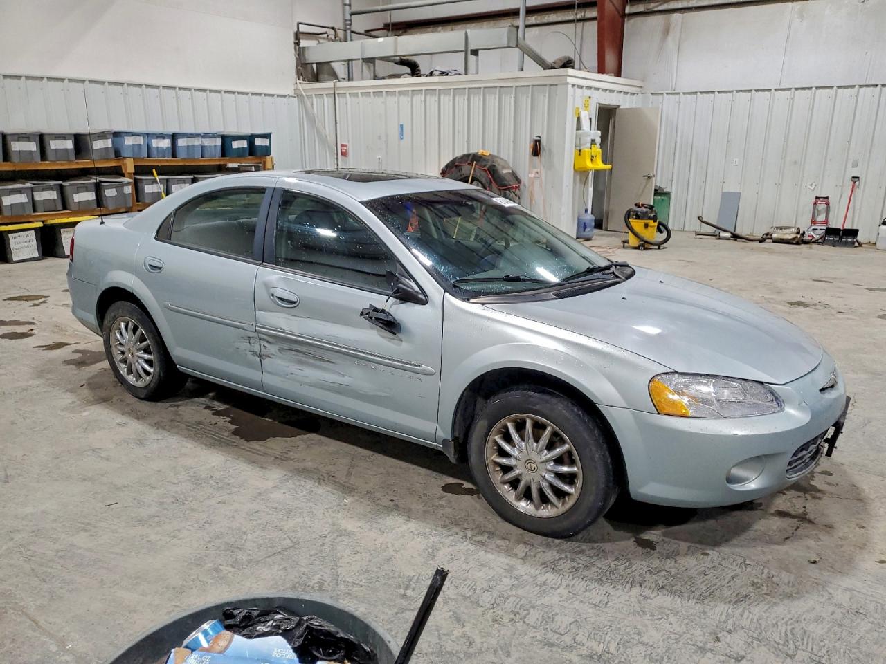 2001 Chrysler Sebring Lxi Blue vin: 1C3EL56U91N574948