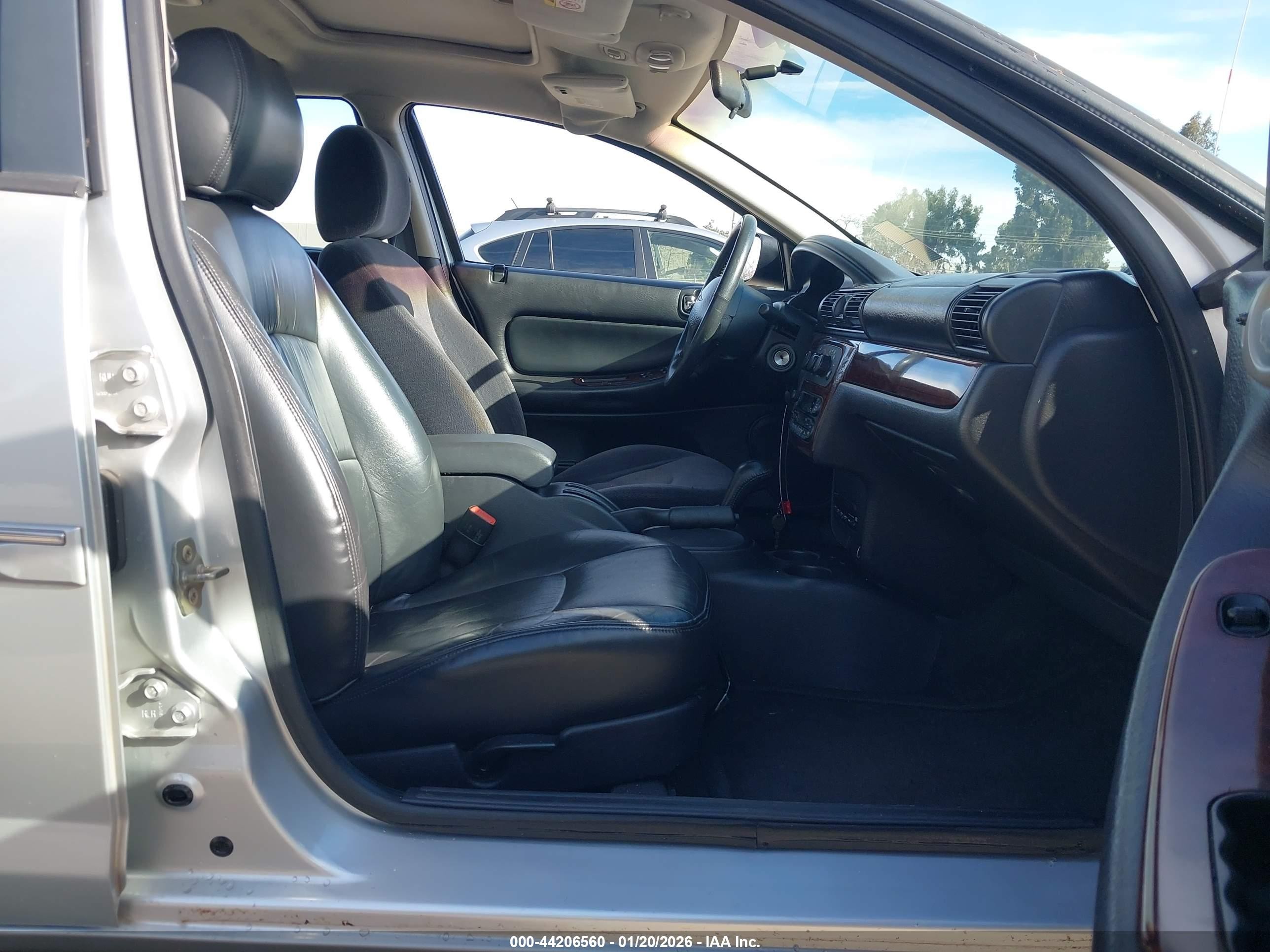 2001 Chrysler Sebring Lxi Silver vin: 1C3EL56UX1N524964