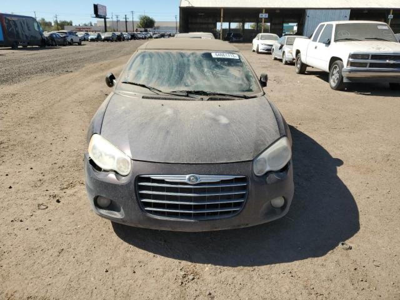 2004 Chrysler Sebring Limited Black vin: 1C3EL65R24N154648