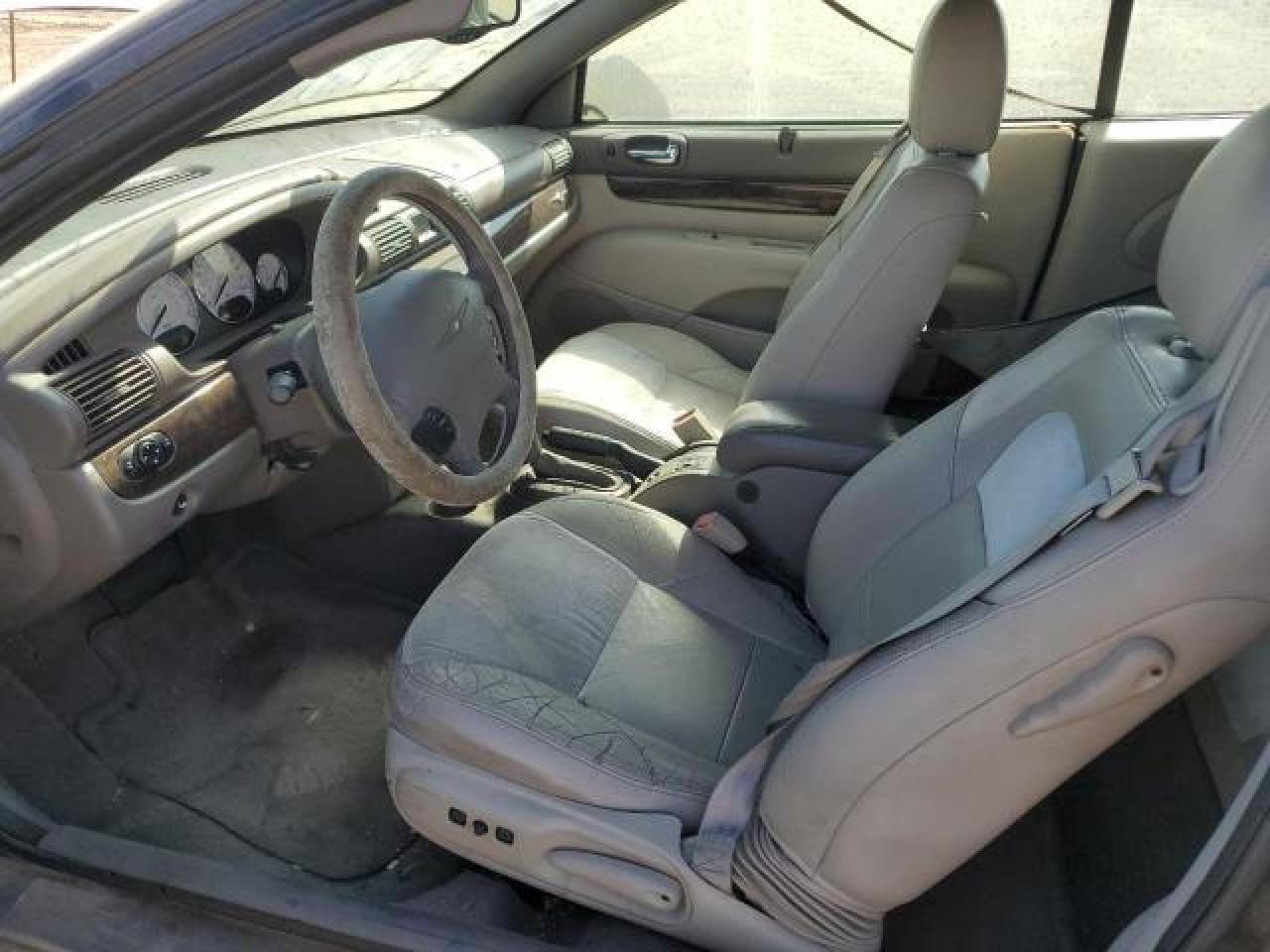 2004 Chrysler Sebring Limited Black vin: 1C3EL65R24N154648