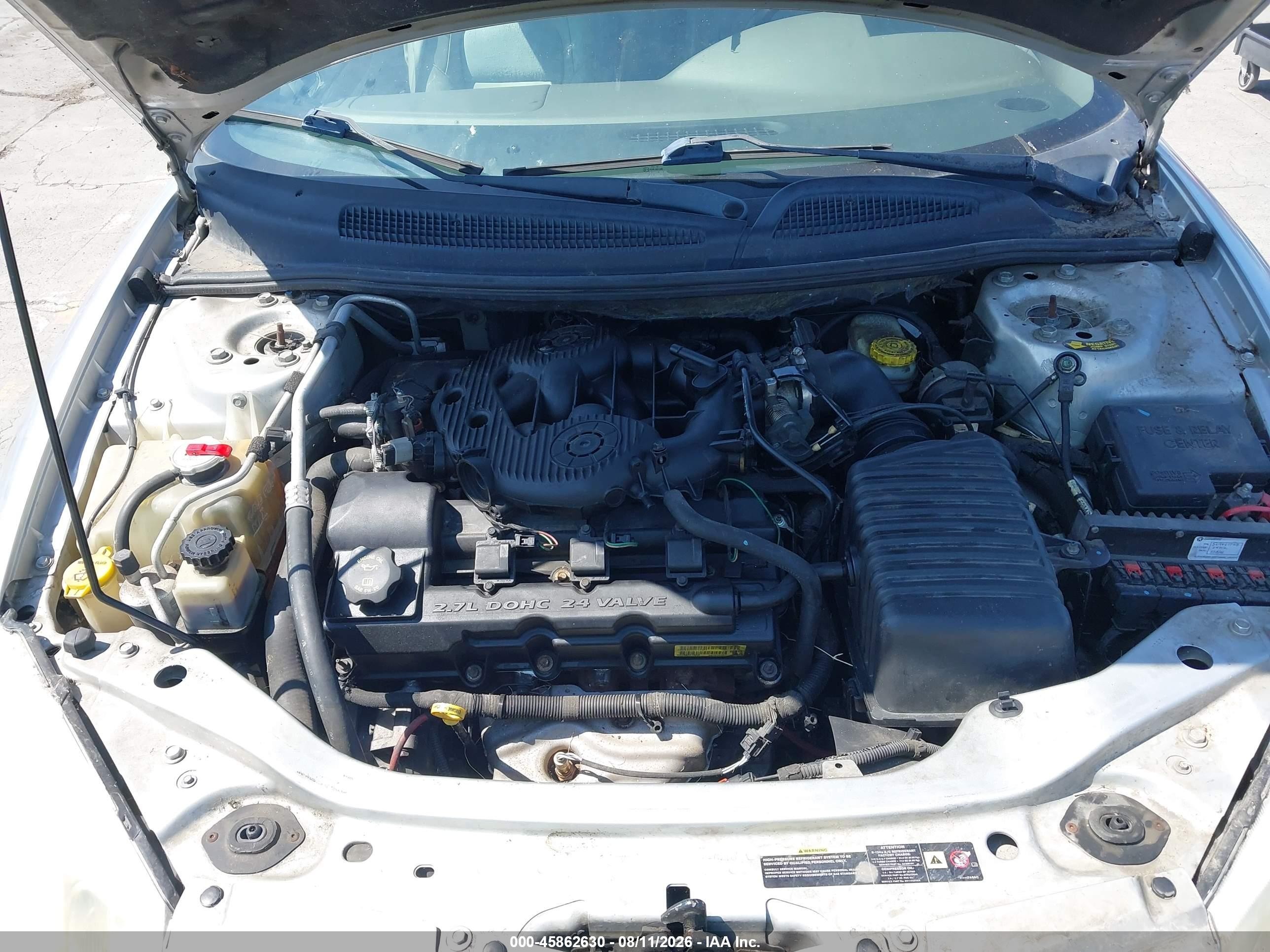 2005 Chrysler Sebring Limited Silver vin: 1C3EL65R25N645982