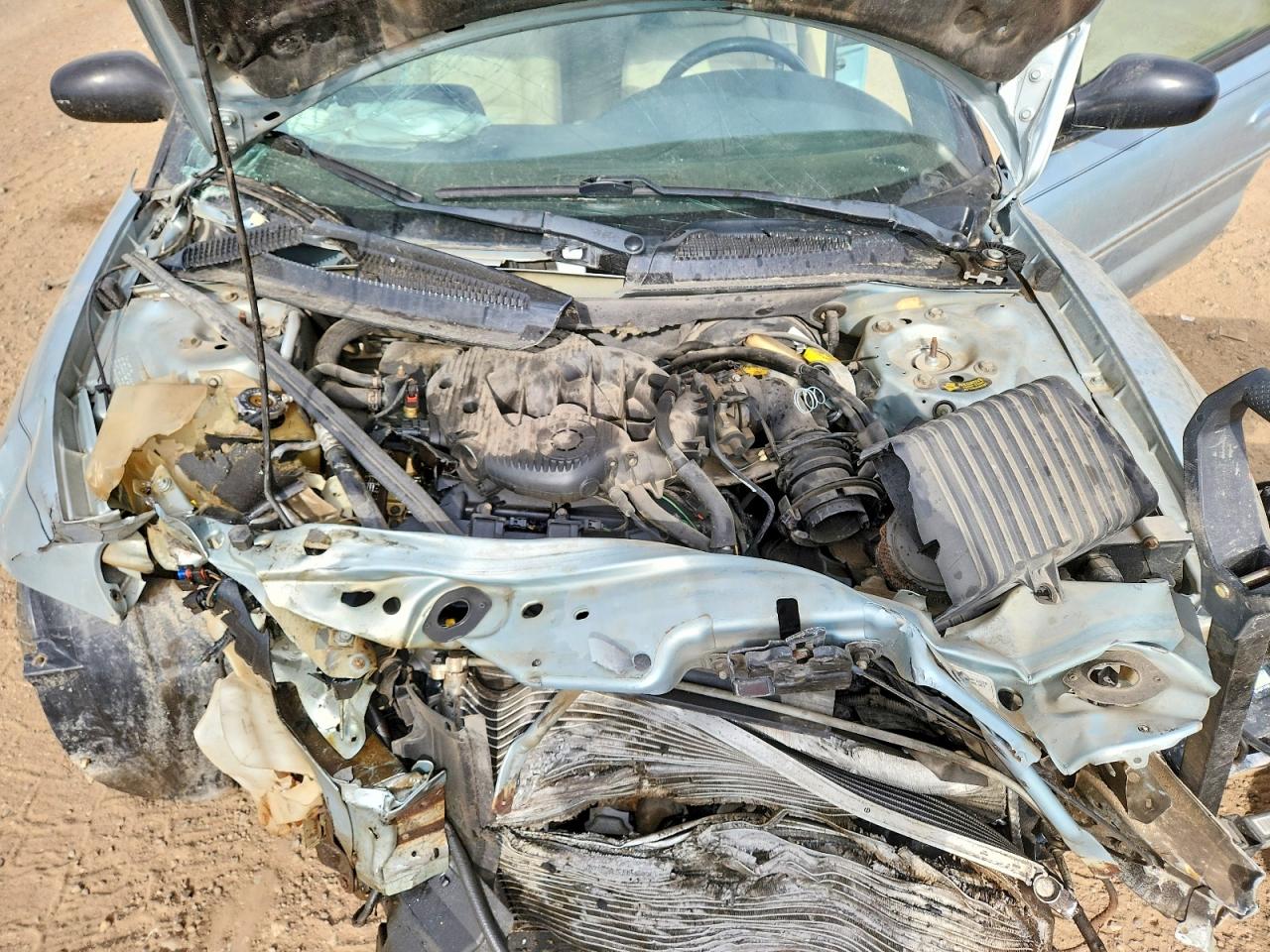 2002 Chrysler Sebring Limited Silver vin: 1C3EL65R42N350457