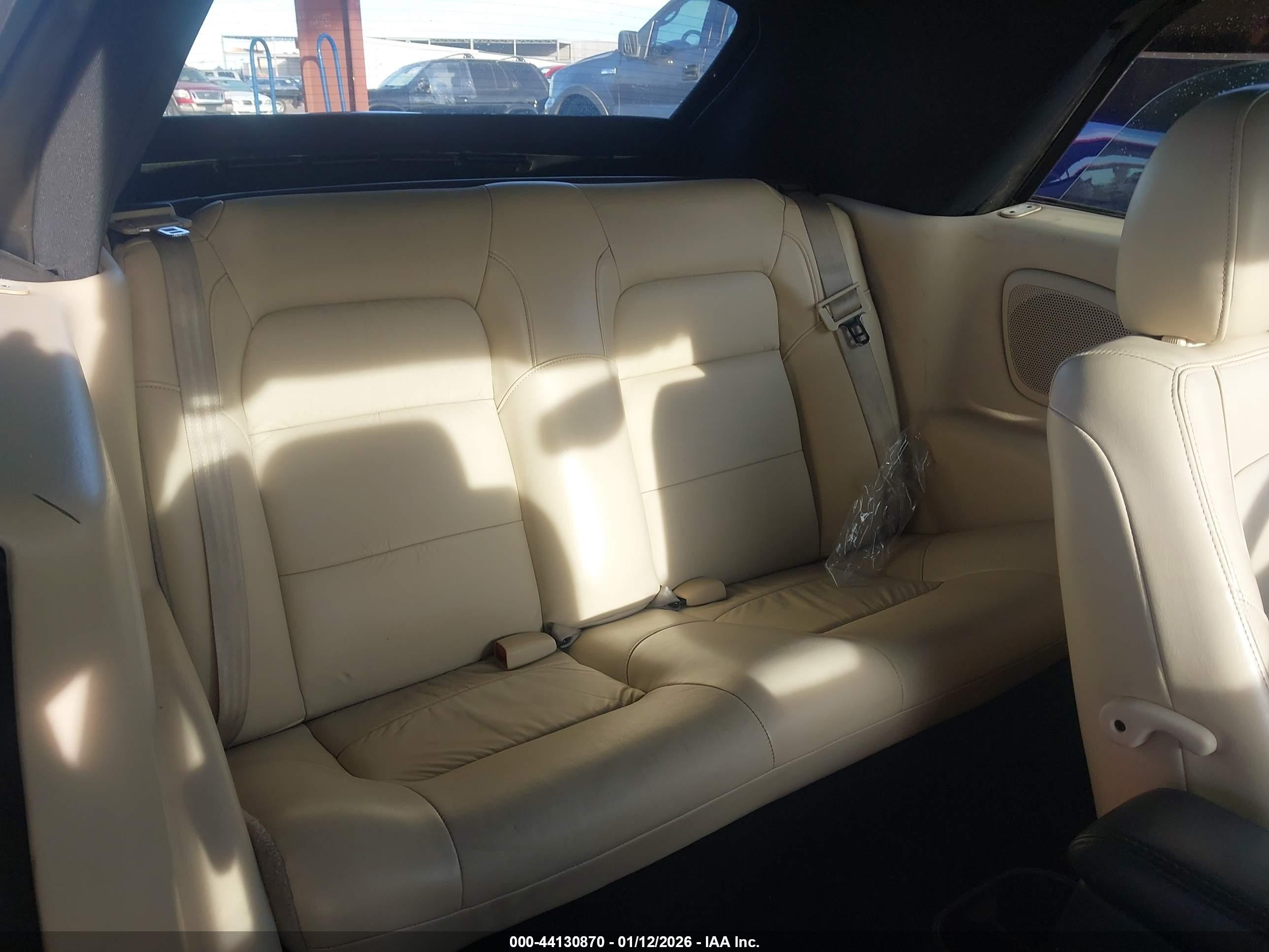 2002 Chrysler Sebring Limited White vin: 1C3EL65R52N289782