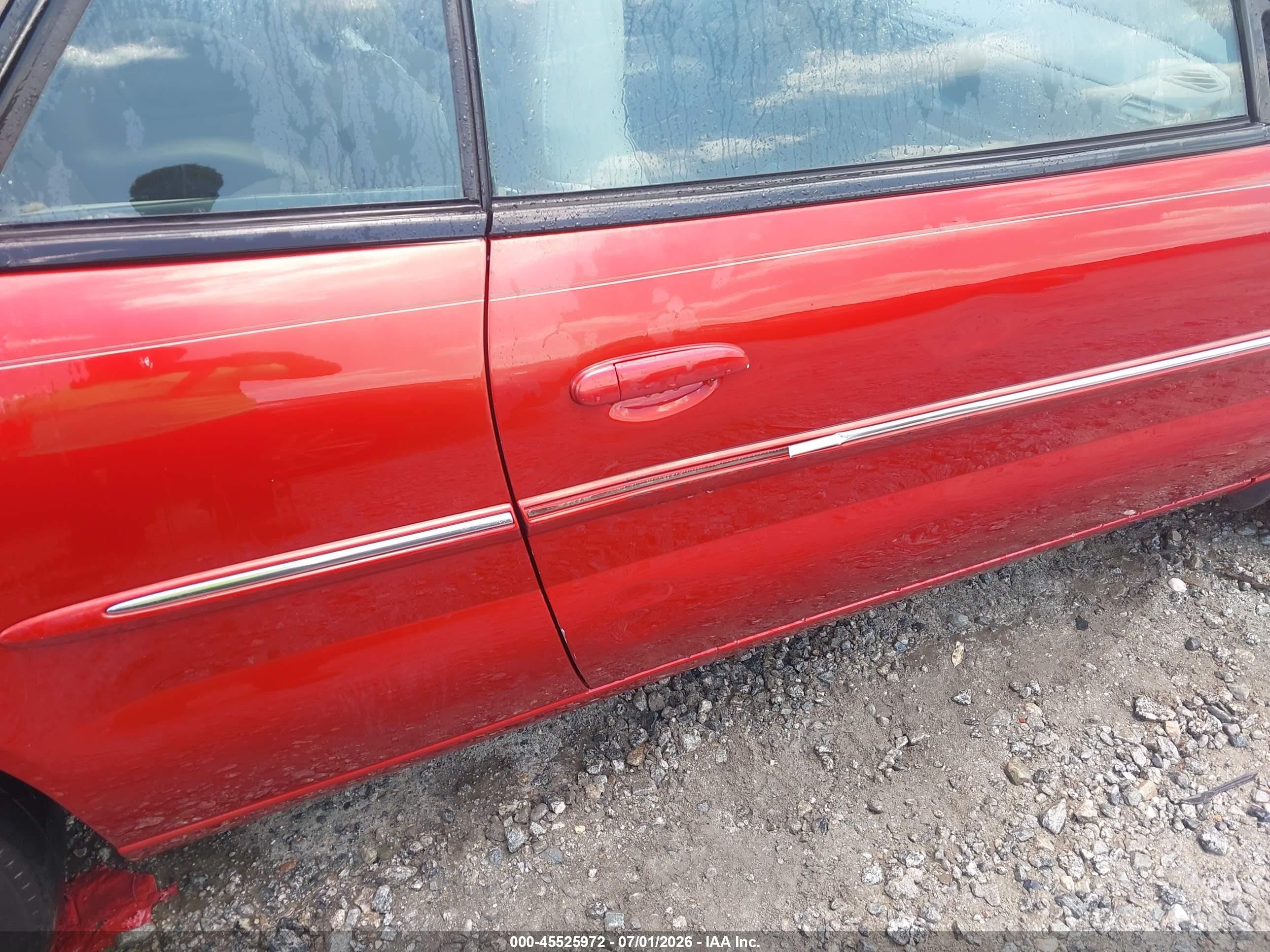 2004 Chrysler Sebring Limited Red vin: 1C3EL65R84N356586