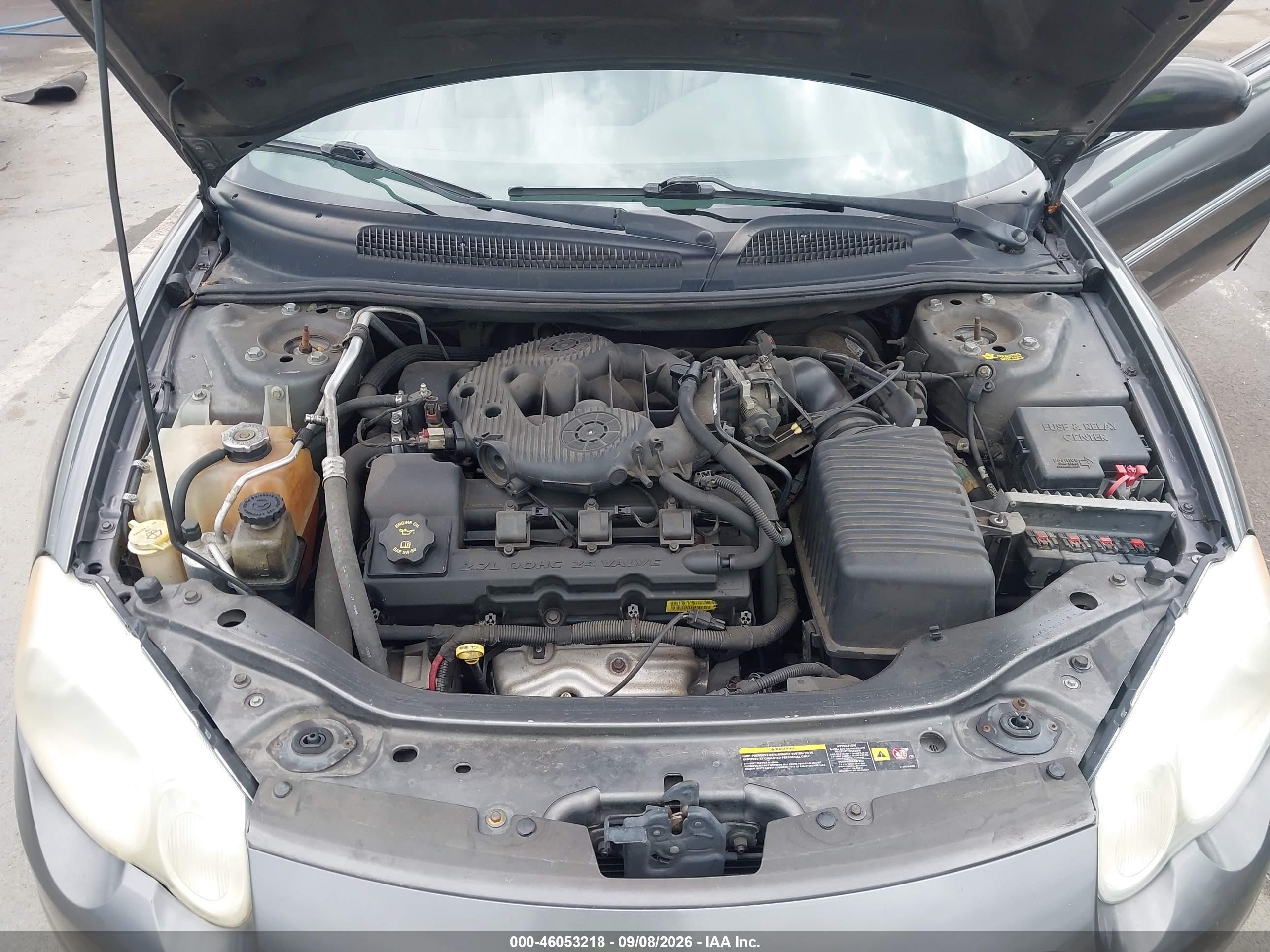 2004 Chrysler Sebring Limited Gray vin: 1C3EL65RX4N413841