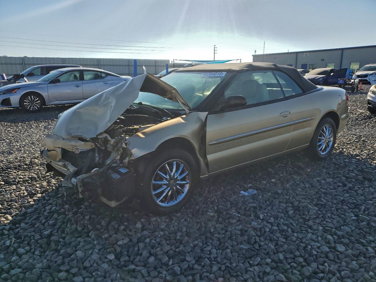2001 Chrysler Sebring Limited Бежевый vin: 1C3EL65U41N561211