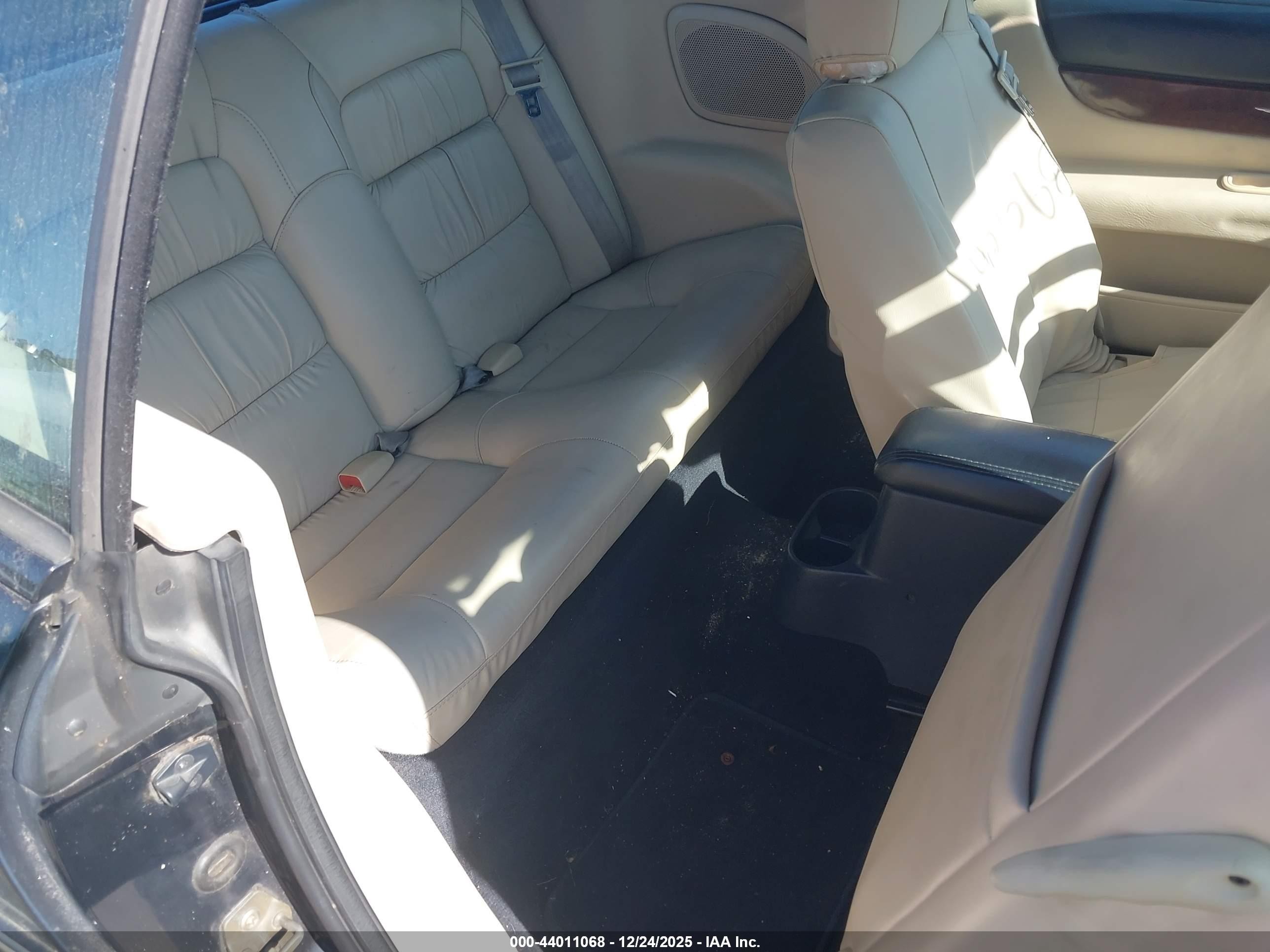 2001 Chrysler Sebring Limited Blue vin: 1C3EL65U51N562612