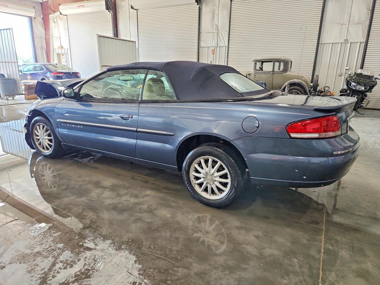2001 Chrysler Sebring Limited Синий vin: 1C3EL65U51N699467