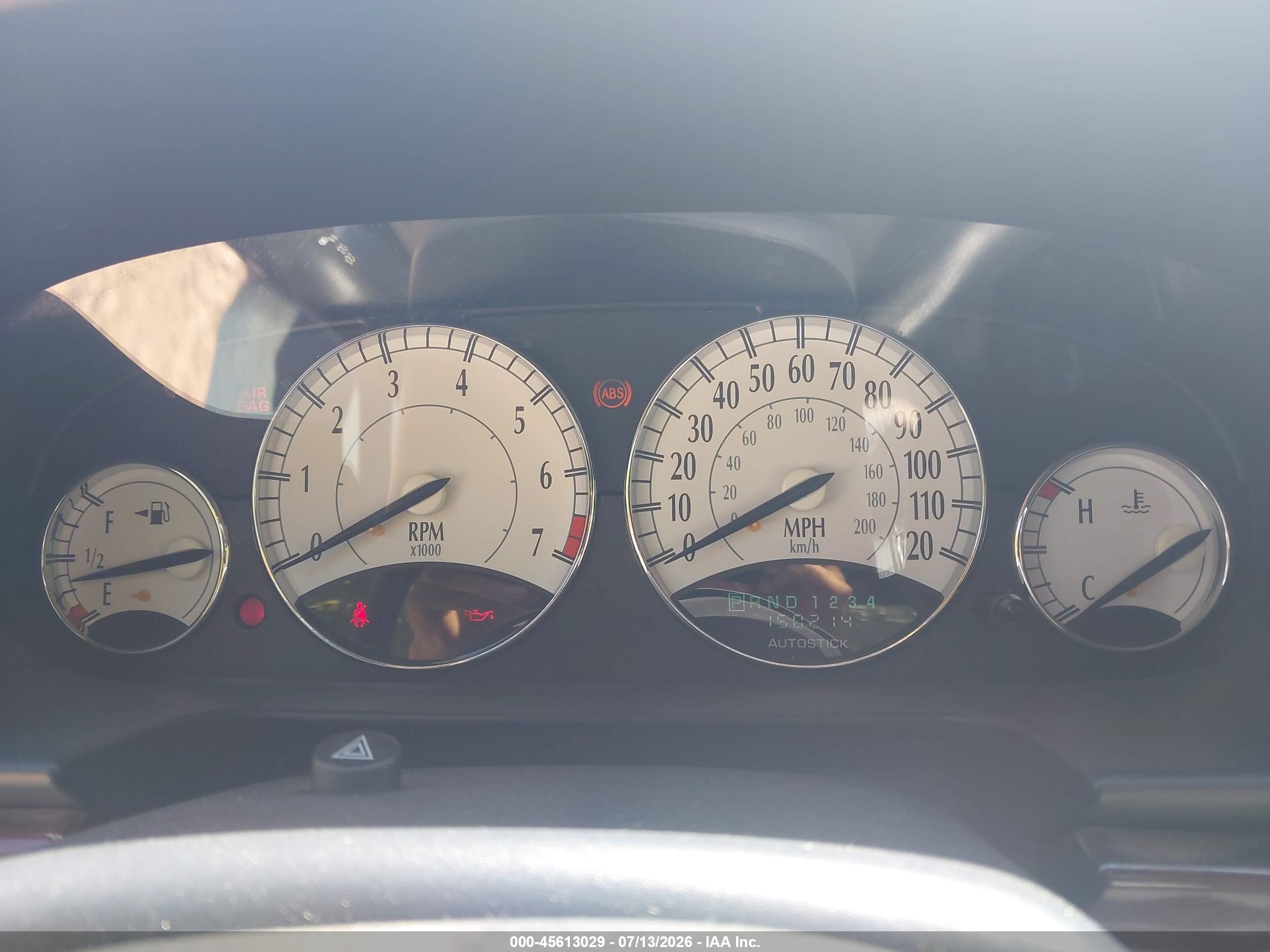 2001 Chrysler Sebring Limited White vin: 1C3EL65U71N704989