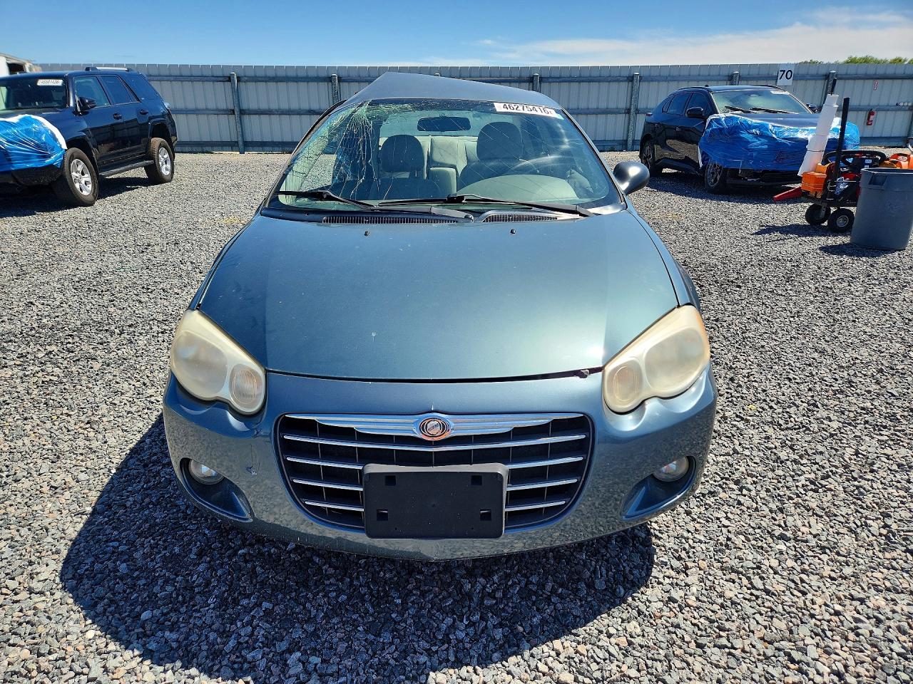 2005 Chrysler Sebring Limited Gray vin: 1C3EL66R65N644641
