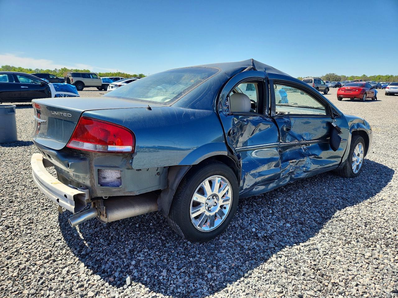 2005 Chrysler Sebring Limited Gray vin: 1C3EL66R65N644641