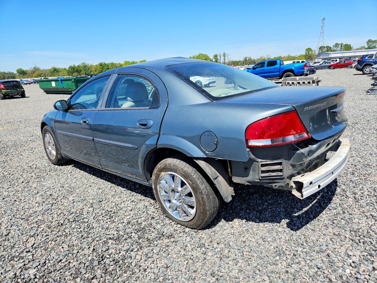 2005 Chrysler Sebring Limited Gray vin: 1C3EL66R65N644641