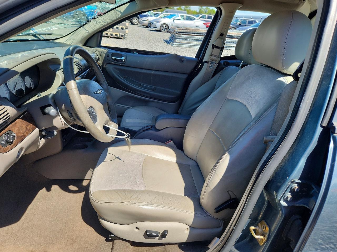 2005 Chrysler Sebring Limited Gray vin: 1C3EL66R65N644641