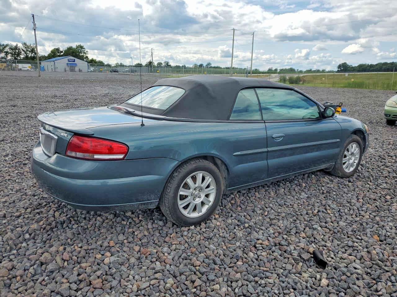 2006 Chrysler Sebring Gtc Teal vin: 1C3EL75R06N261173