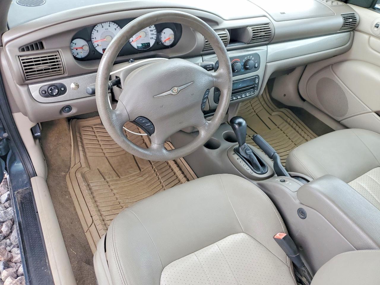 2006 Chrysler Sebring Gtc Teal vin: 1C3EL75R06N261173