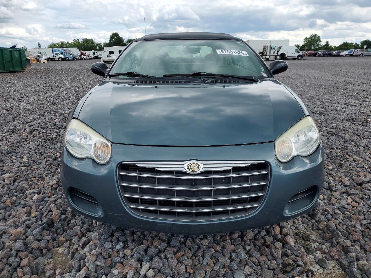 2006 Chrysler Sebring Gtc Teal vin: 1C3EL75R06N261173