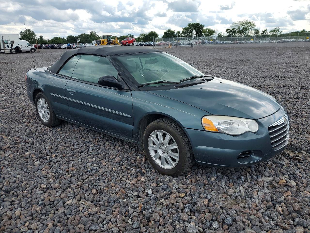 2006 Chrysler Sebring Gtc Teal vin: 1C3EL75R06N261173
