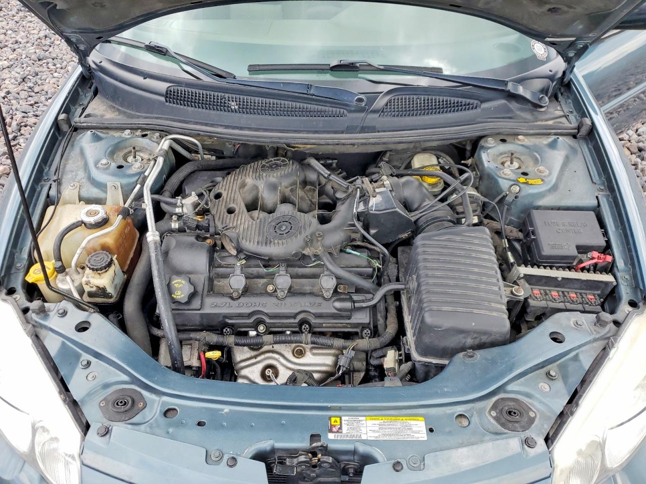 2006 Chrysler Sebring Gtc Teal vin: 1C3EL75R06N261173