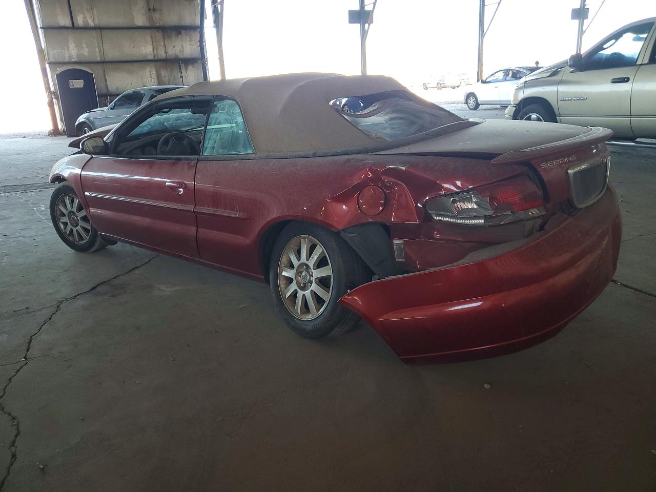 2004 Chrysler Sebring Gtc Red vin: 1C3EL75R14N269120