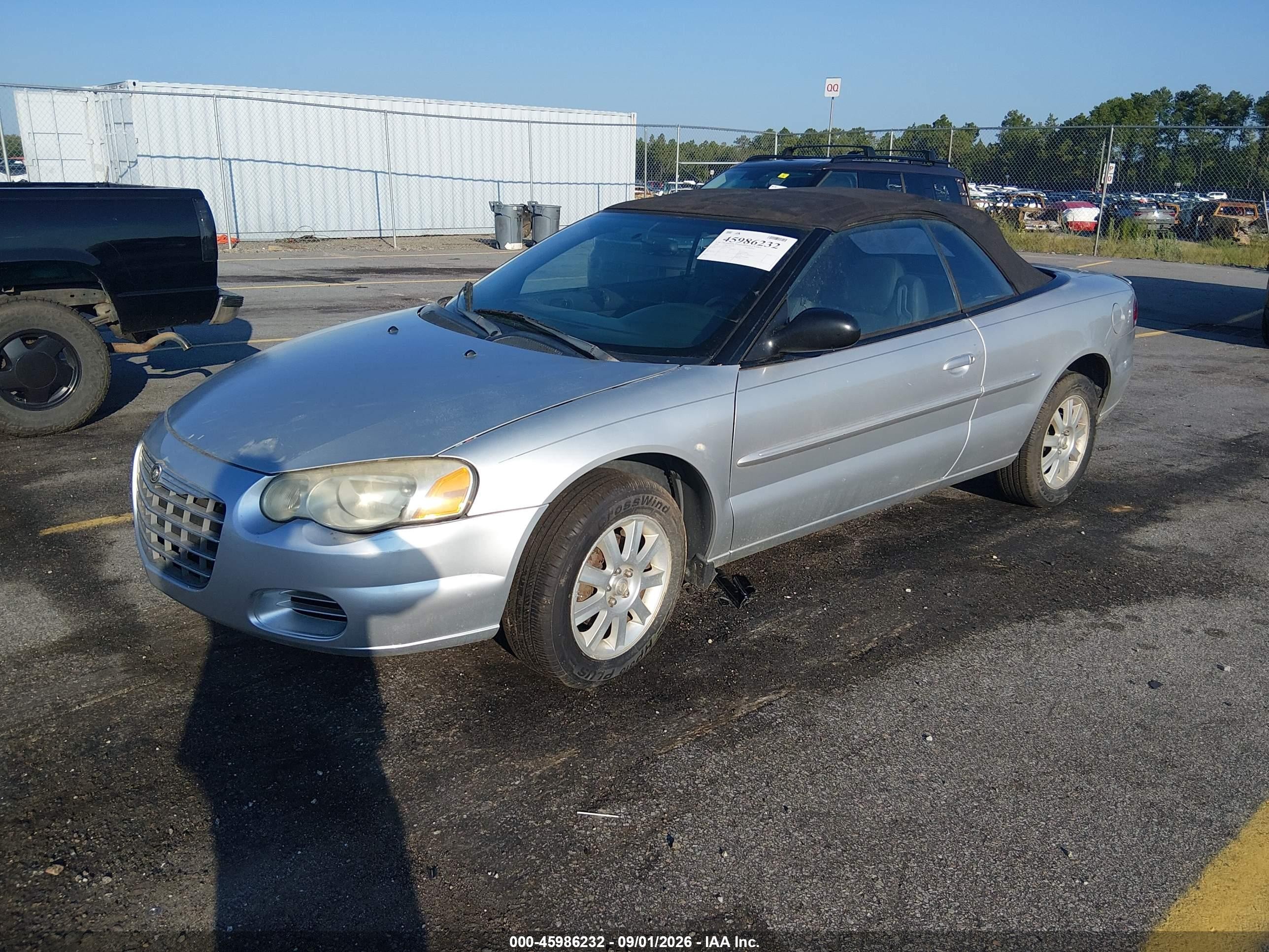 2006 Chrysler Sebring Gtc Серебряный vin: 1C3EL75R16N136215