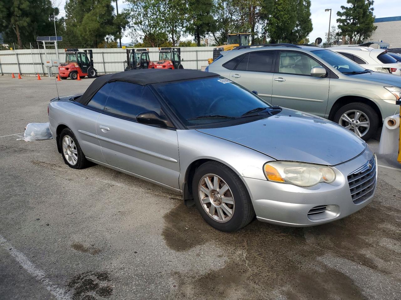 2004 Chrysler Sebring Gtc Silver vin: 1C3EL75R44N338270