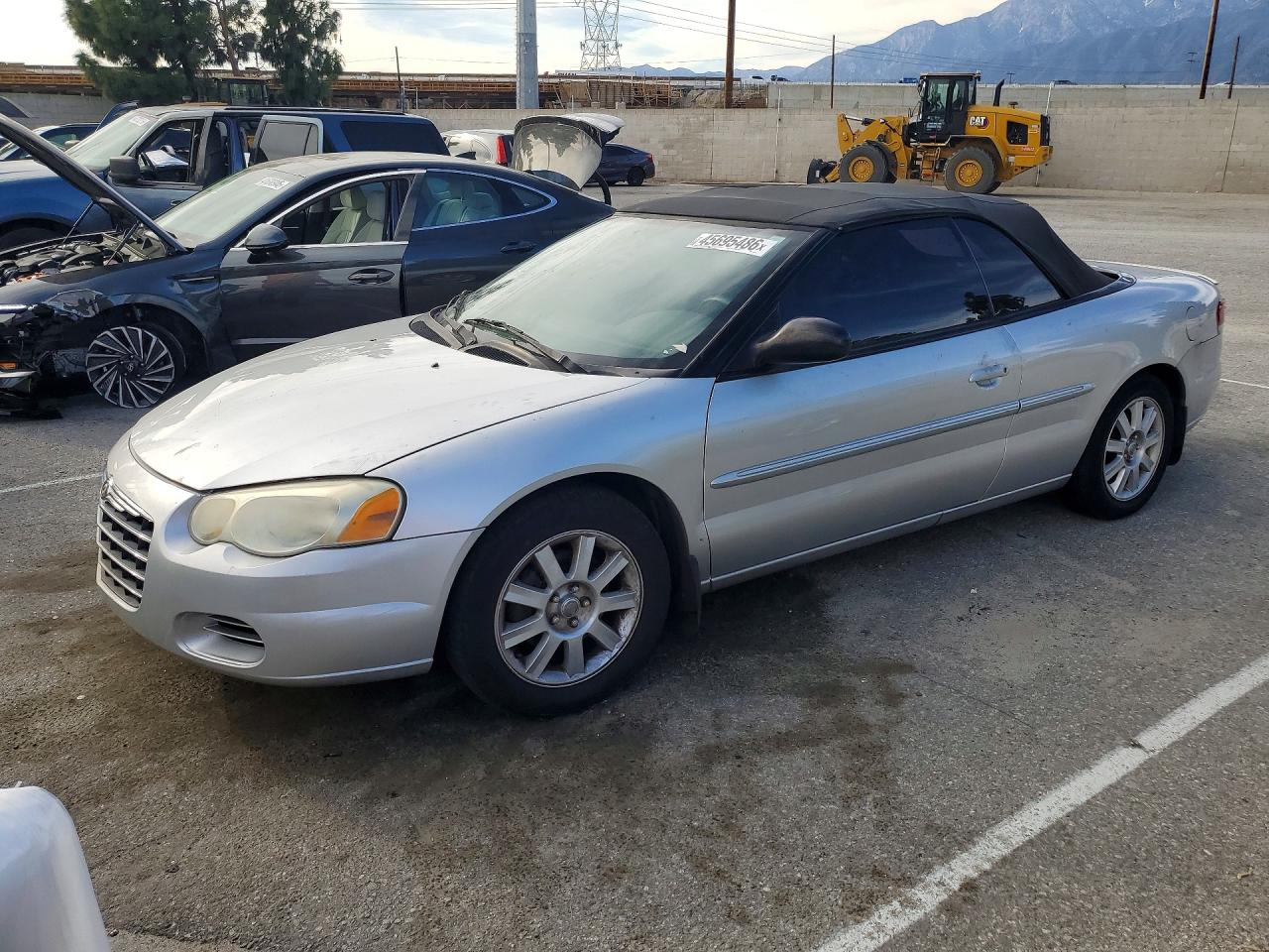 2004 Chrysler Sebring Gtc Silver vin: 1C3EL75R44N338270