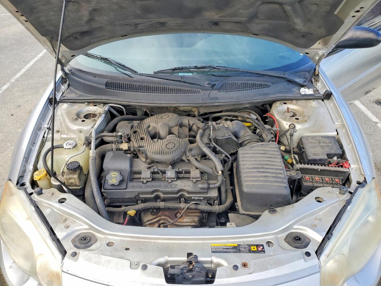2004 Chrysler Sebring Gtc Silver vin: 1C3EL75R44N338270