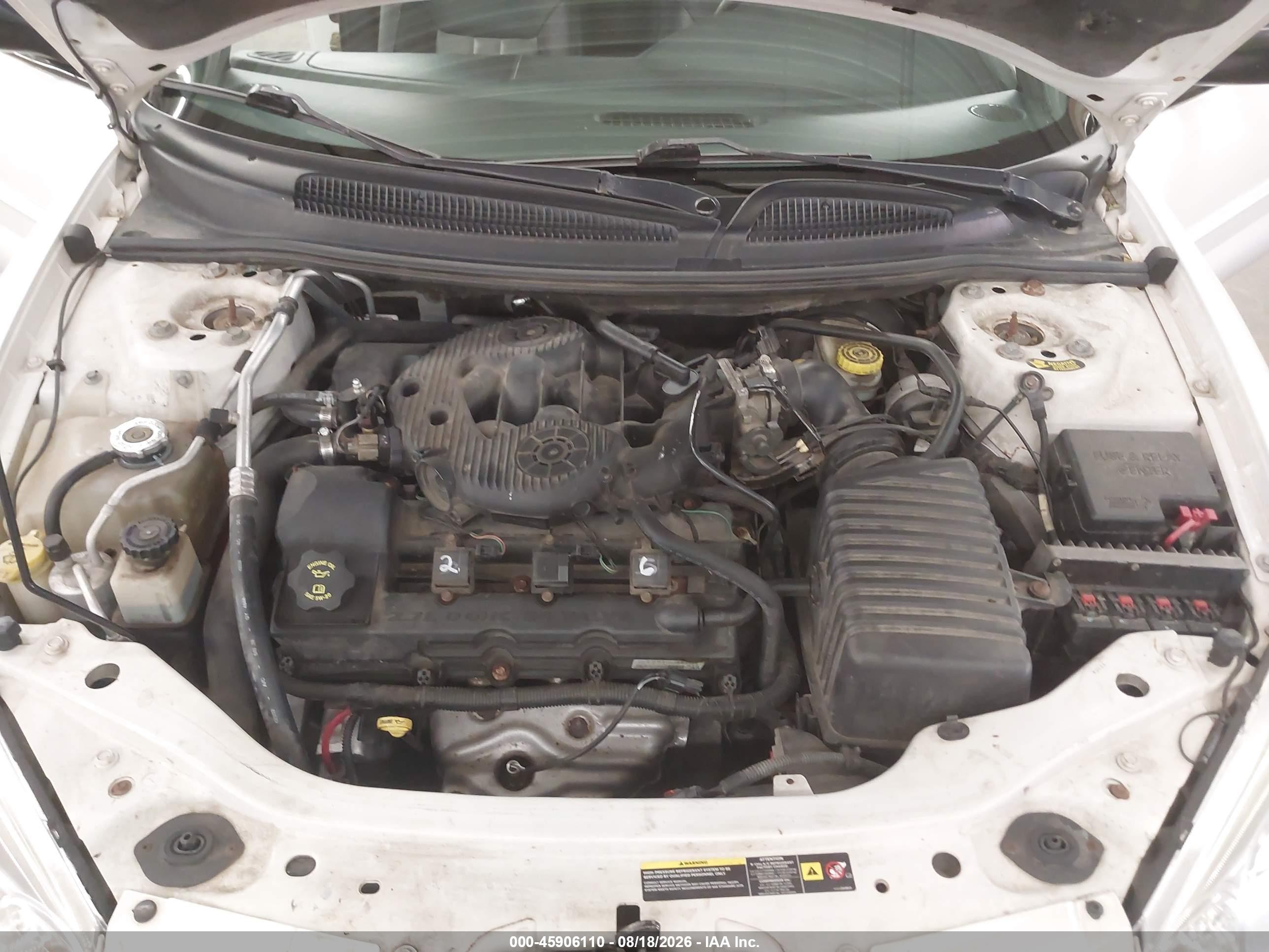 2005 Chrysler Sebring Gtc White vin: 1C3EL75R55N640121