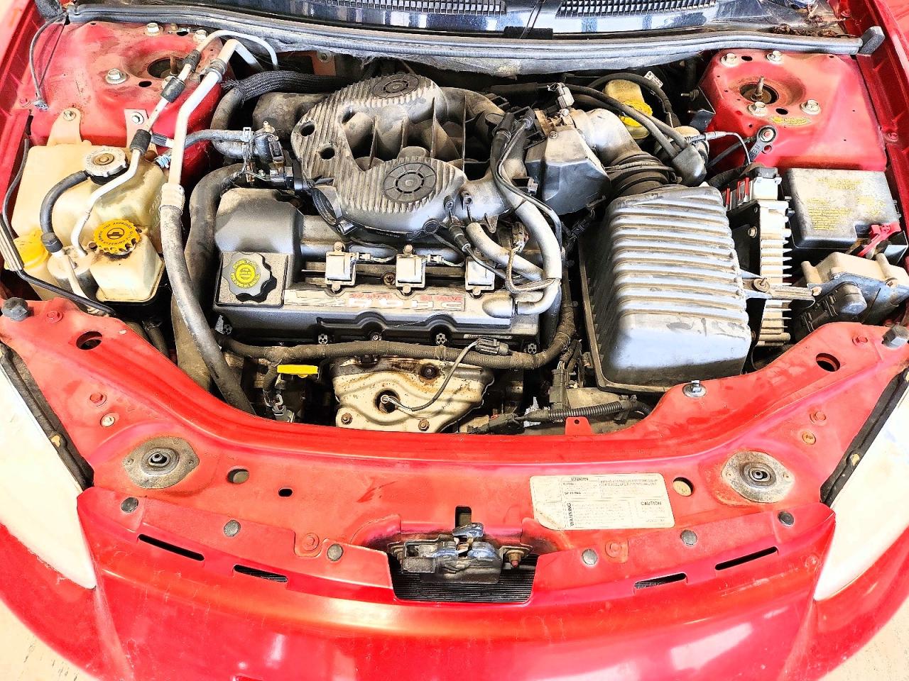 2002 Chrysler Sebring Gtc Red vin: 1C3EL75R62N240466